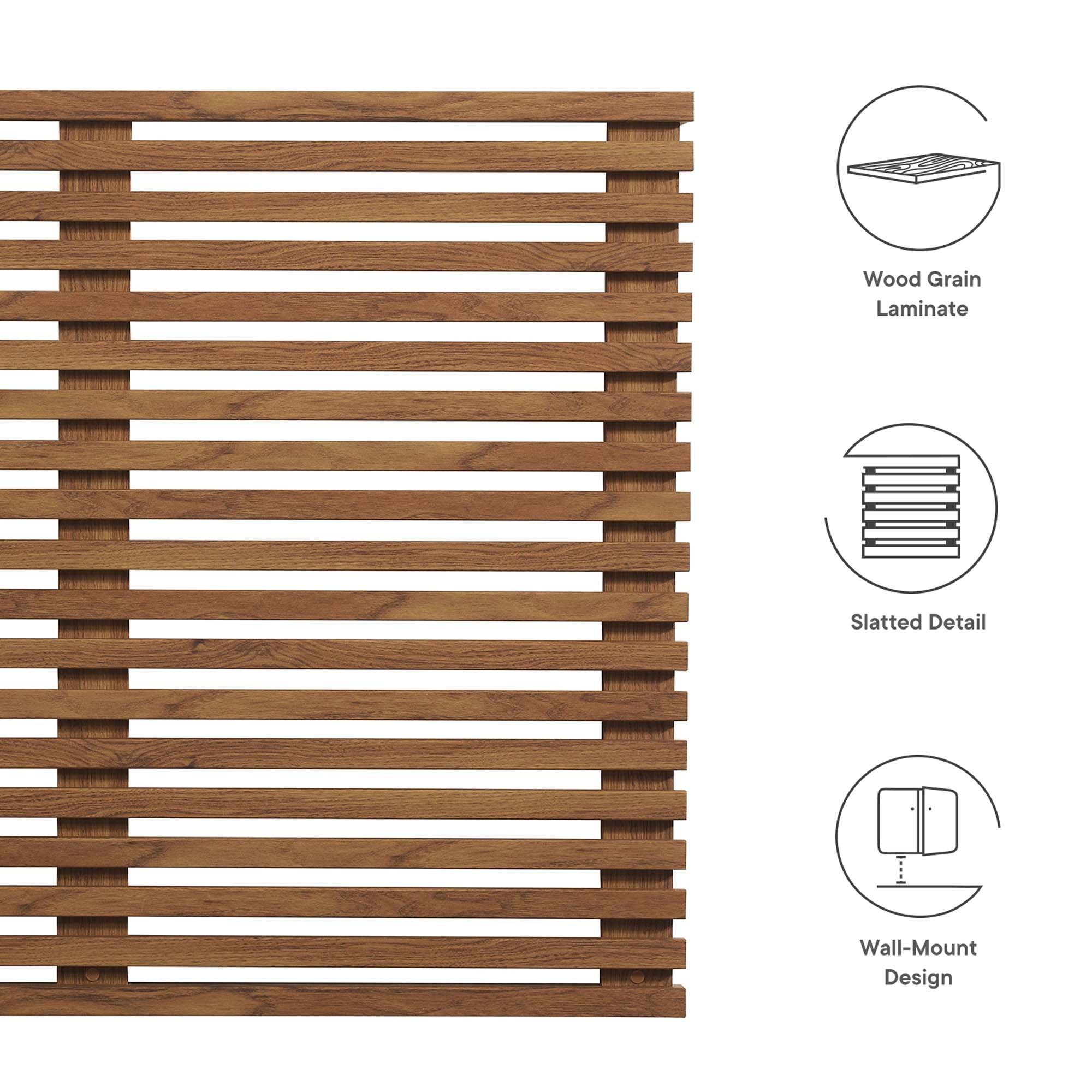 Modway Render Wall Mount Twin Headboard