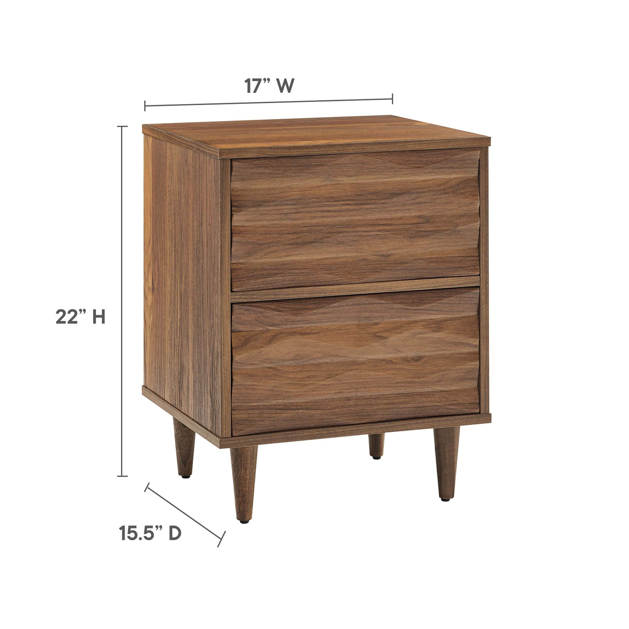 Modway Vespera 2-Drawer Nightstand
