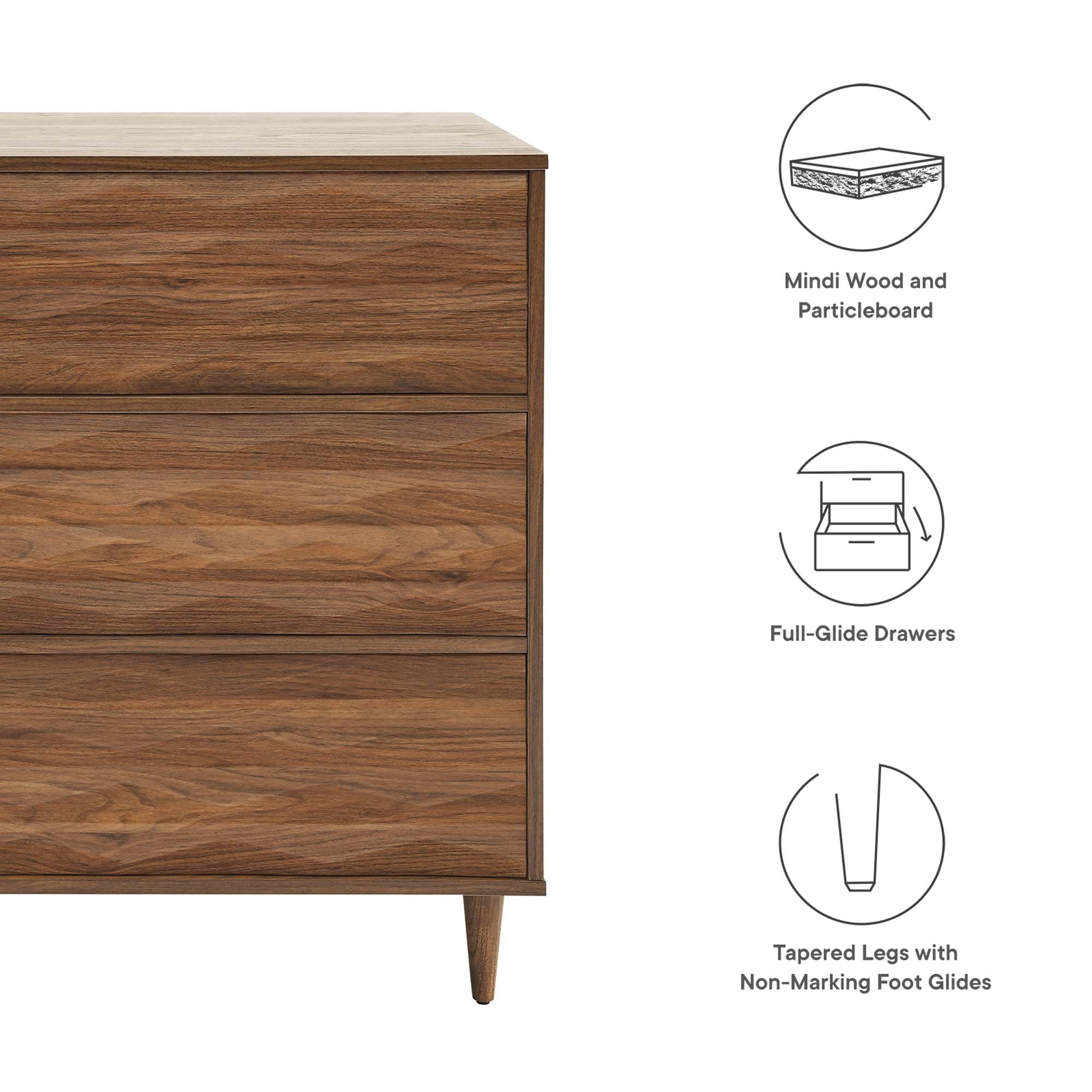 Modway Vespera 6-Drawer Dresser