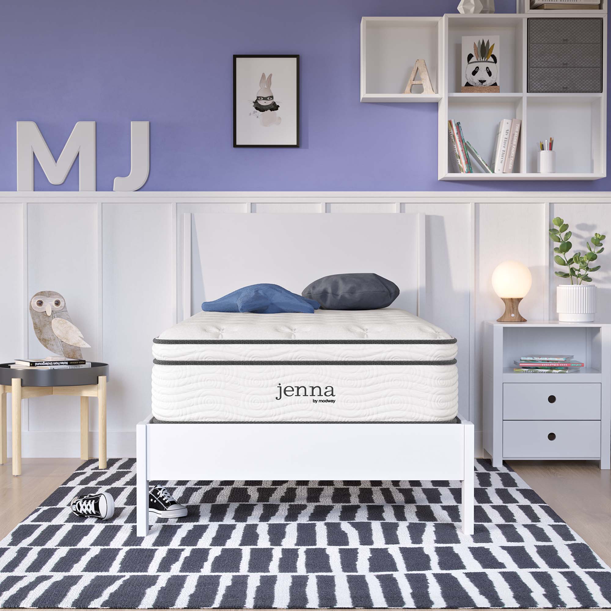 Modway Jenna 12" Innerspring and Foam Twin Mattress