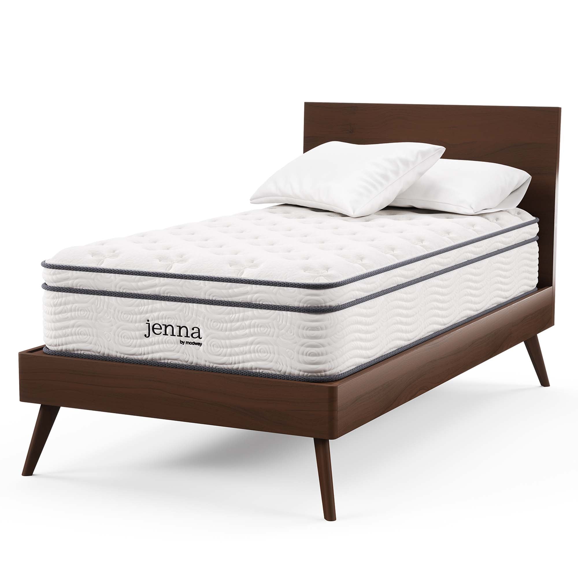 Modway Jenna 12" Innerspring and Foam Twin Mattress