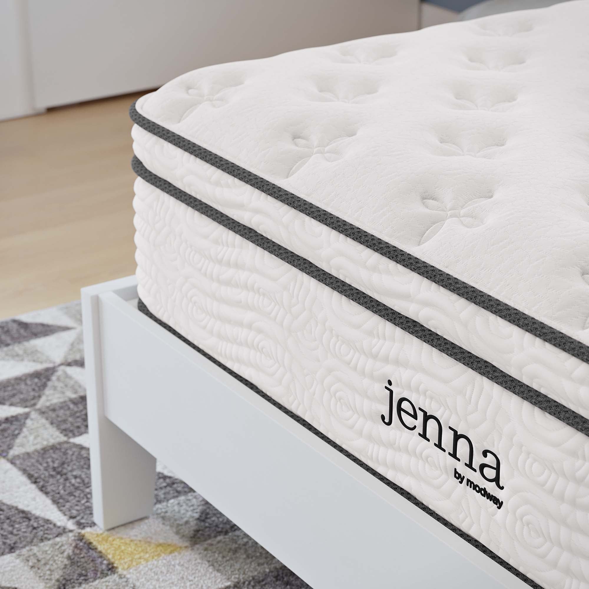 Modway Jenna 12" Innerspring and Foam Full Mattress