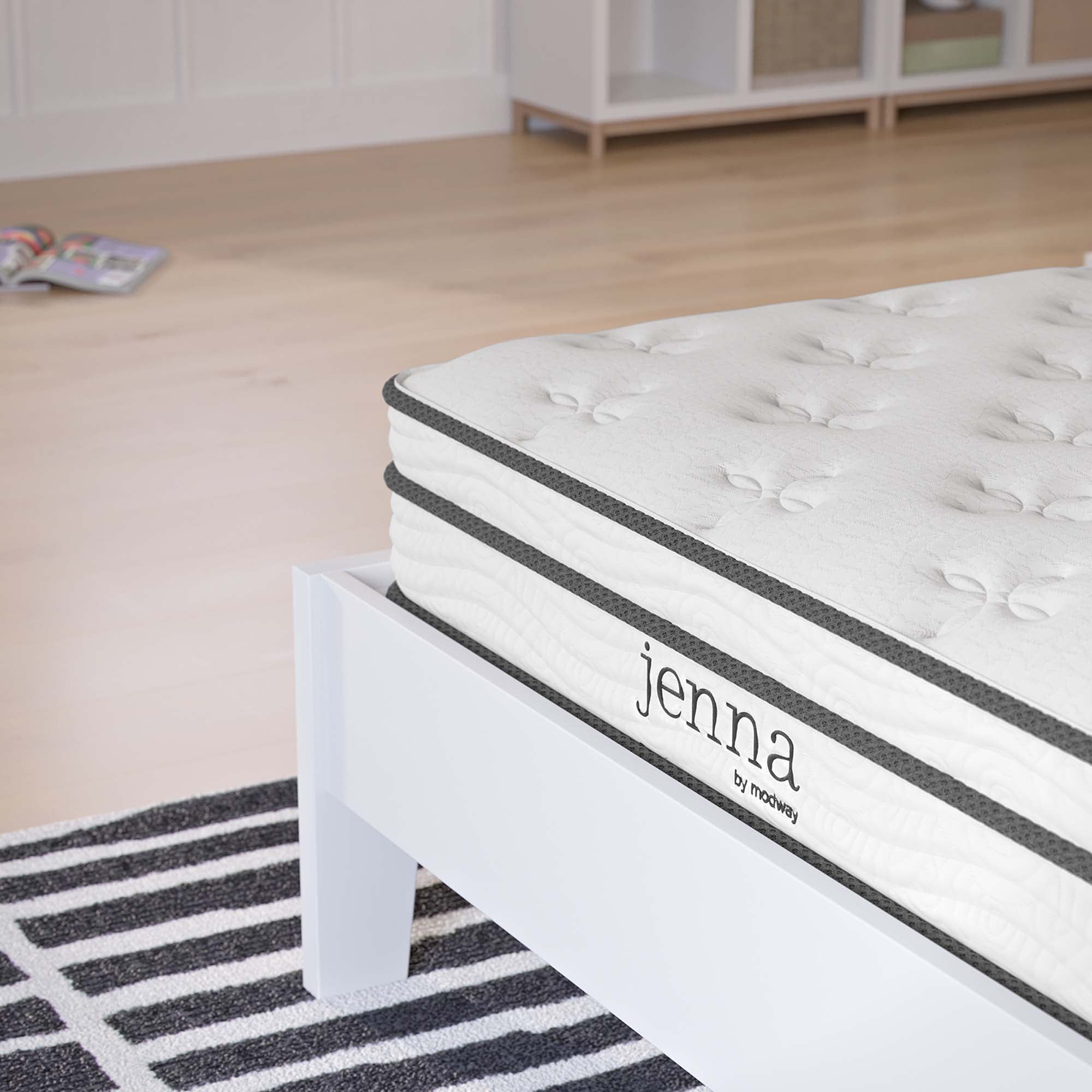 Modway Jenna 6" Innerspring and Foam Twin Mattress
