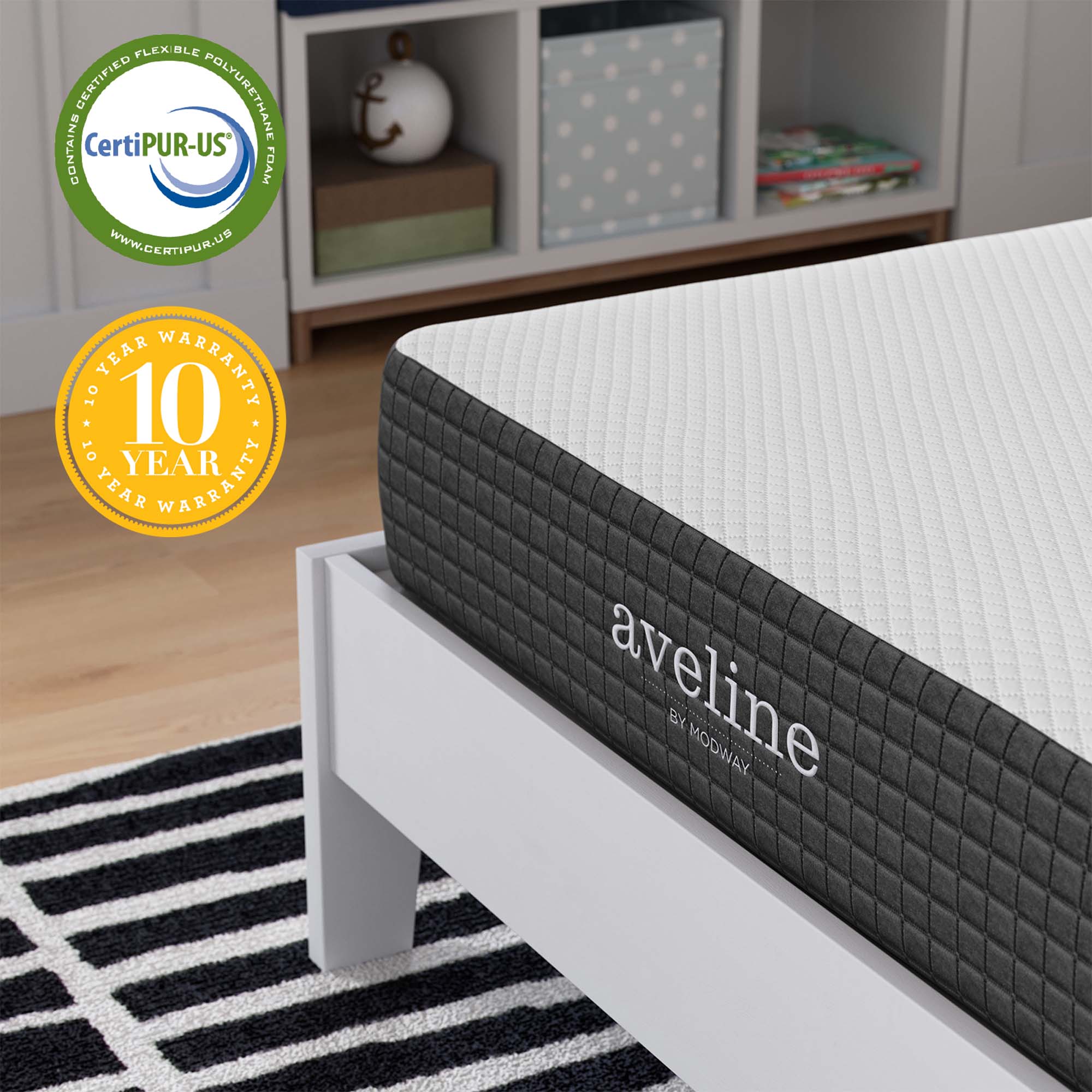 Modway Aveline 8" Twin XL Mattress