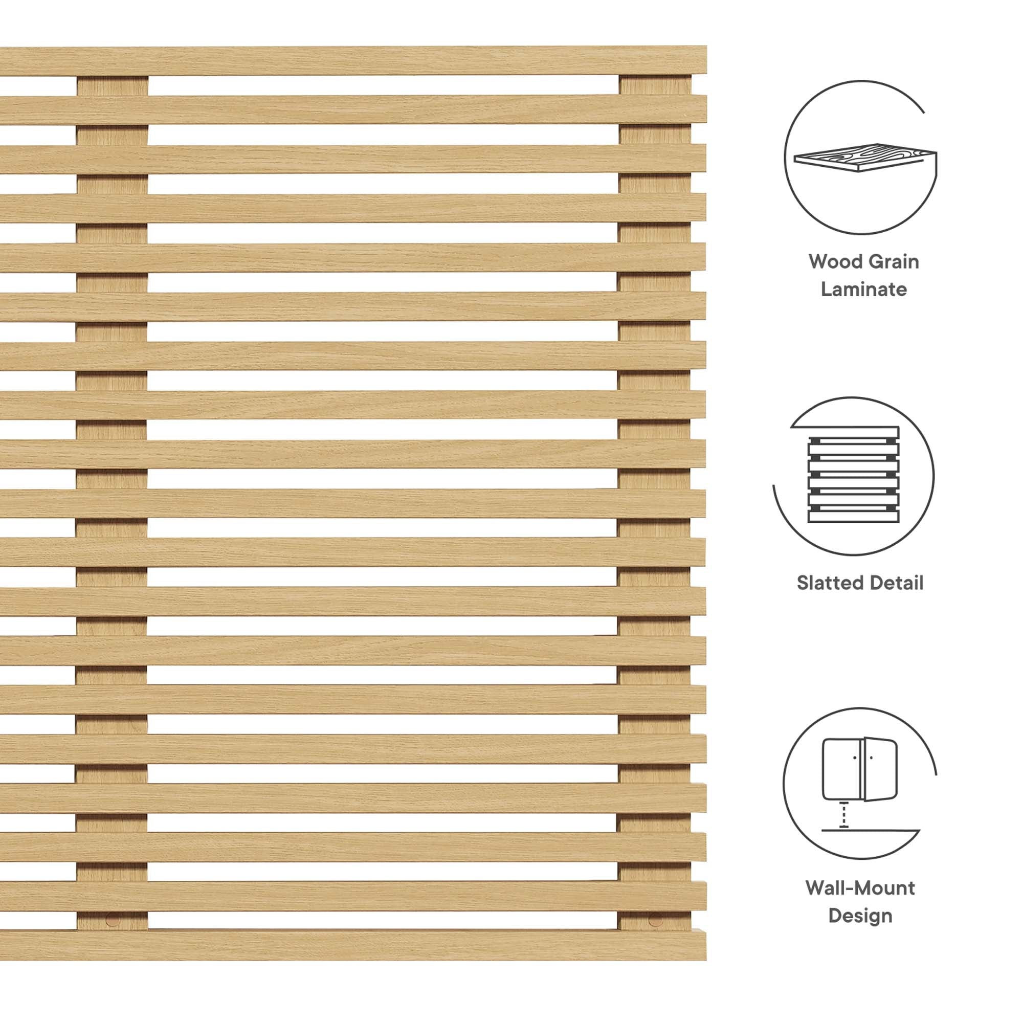 Modway Render Wall Mount King Headboard