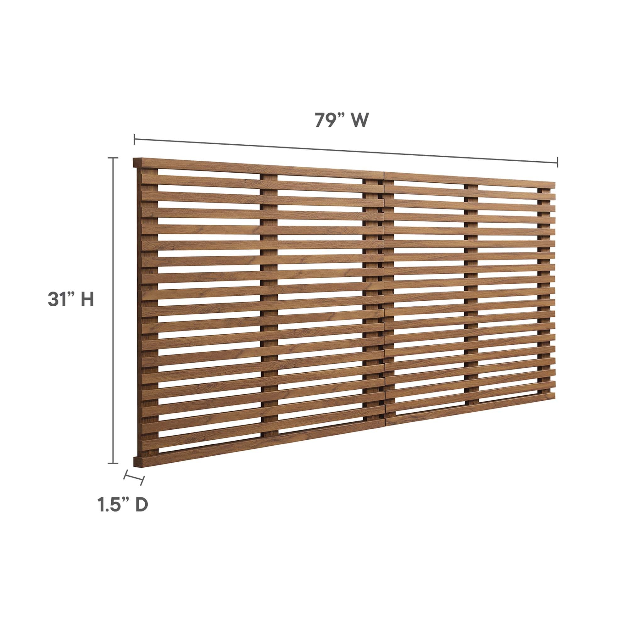 Modway Render Wall Mount King Headboard