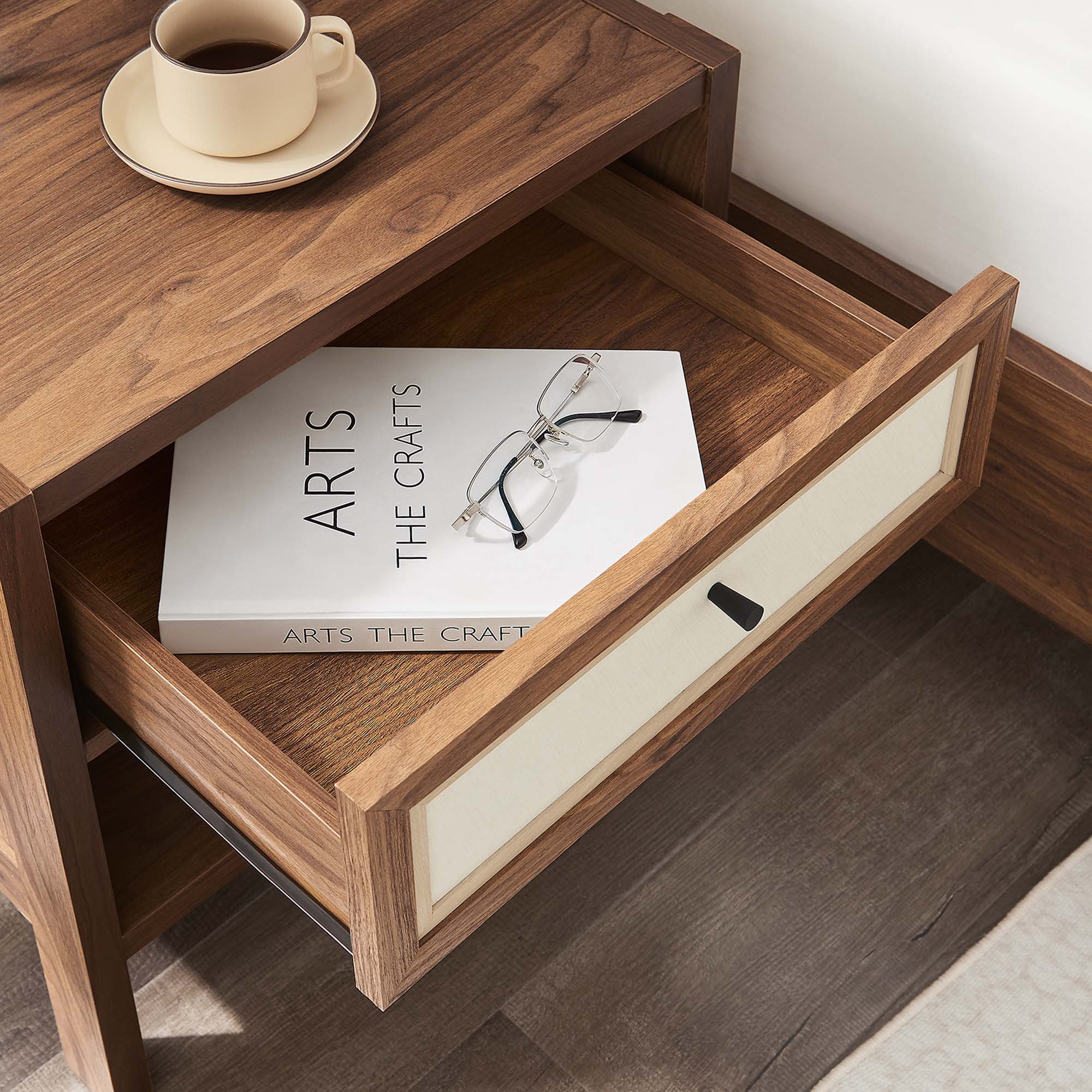 Modway Capri Wood Grain Nightstand
