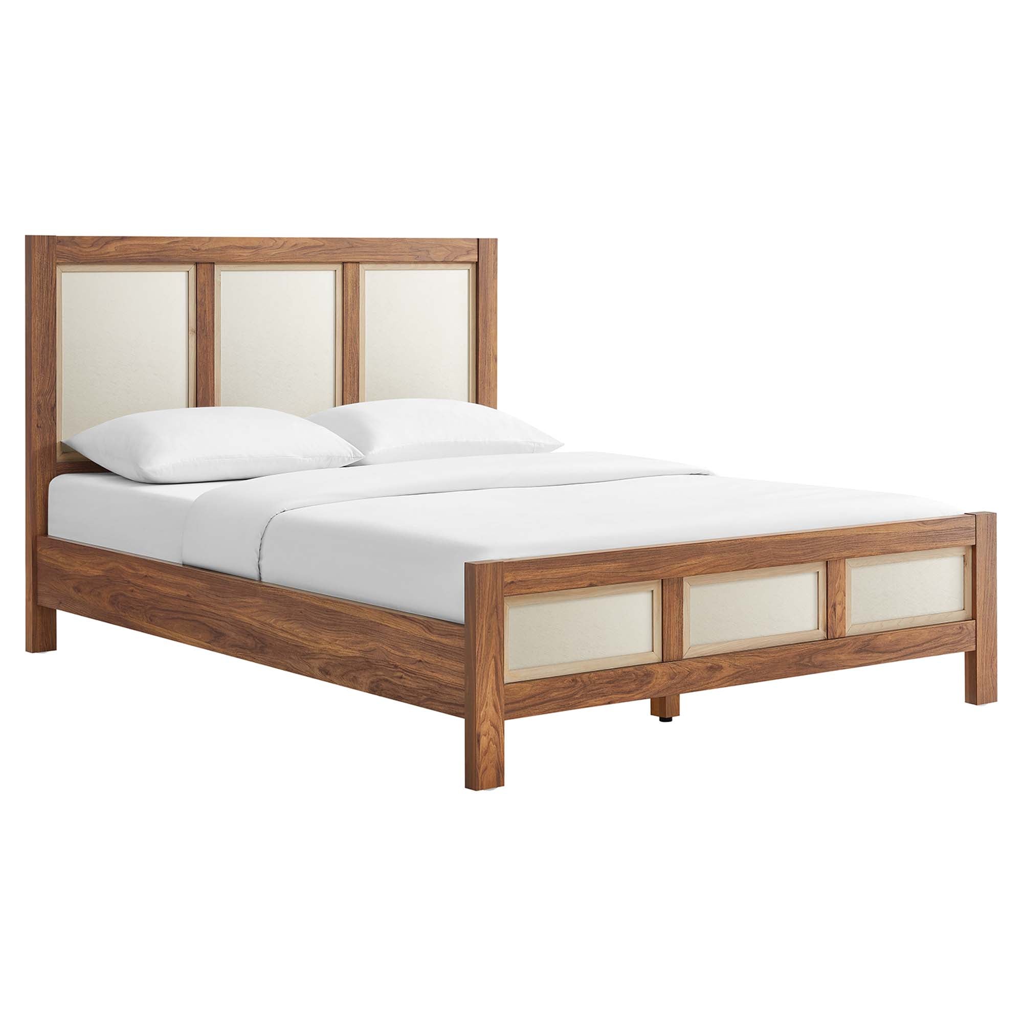 Modway Capri Wood Grain Queen Platform Bed
