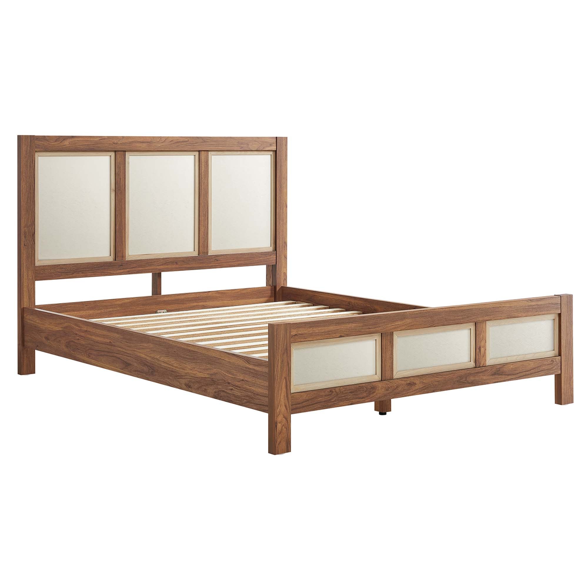 Modway Capri Wood Grain Queen Platform Bed