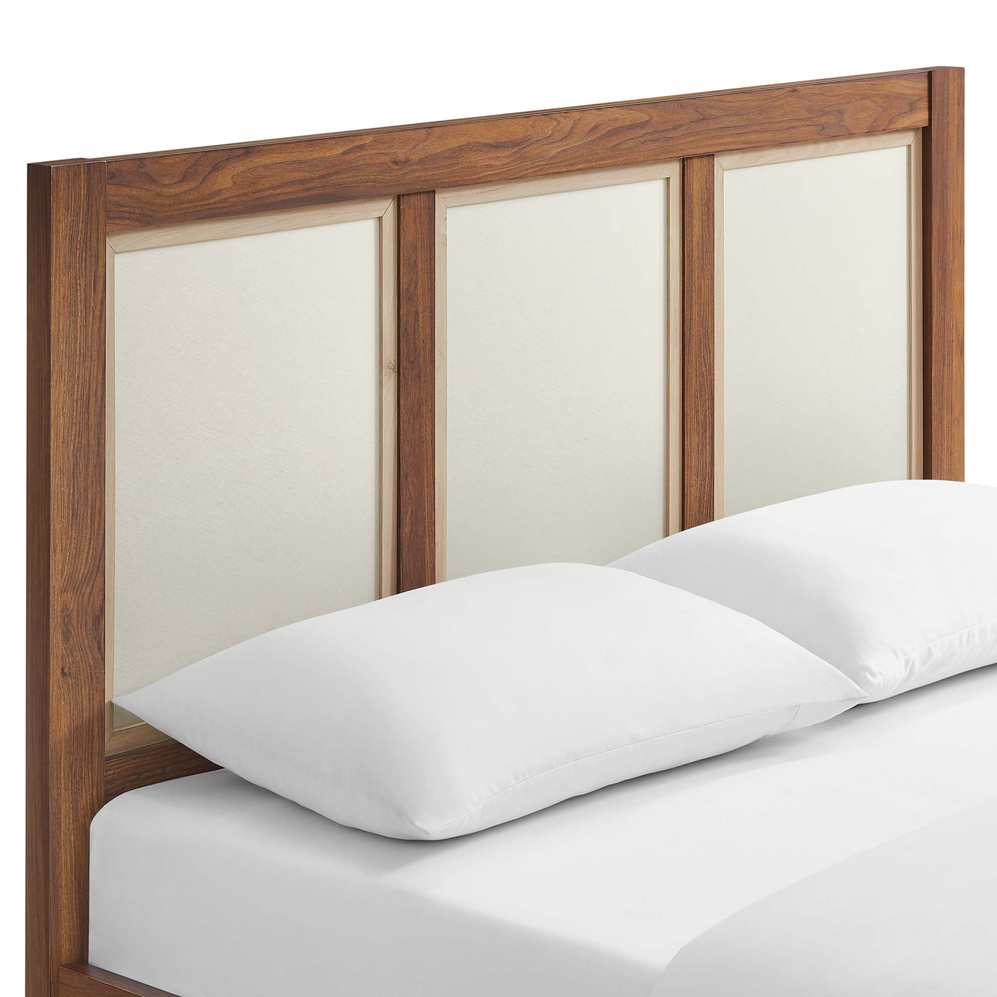 Modway Capri Wood Grain Queen Platform Bed