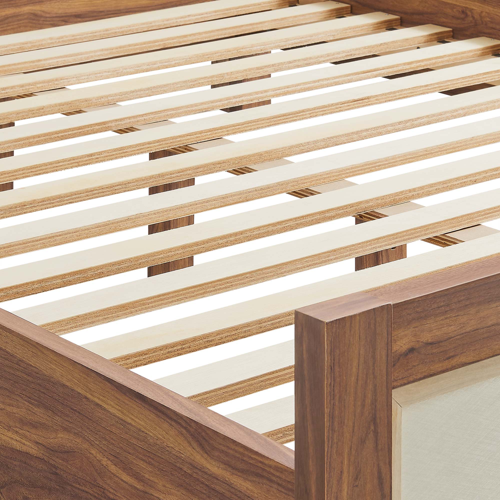 Modway Capri Wood Grain Queen Platform Bed