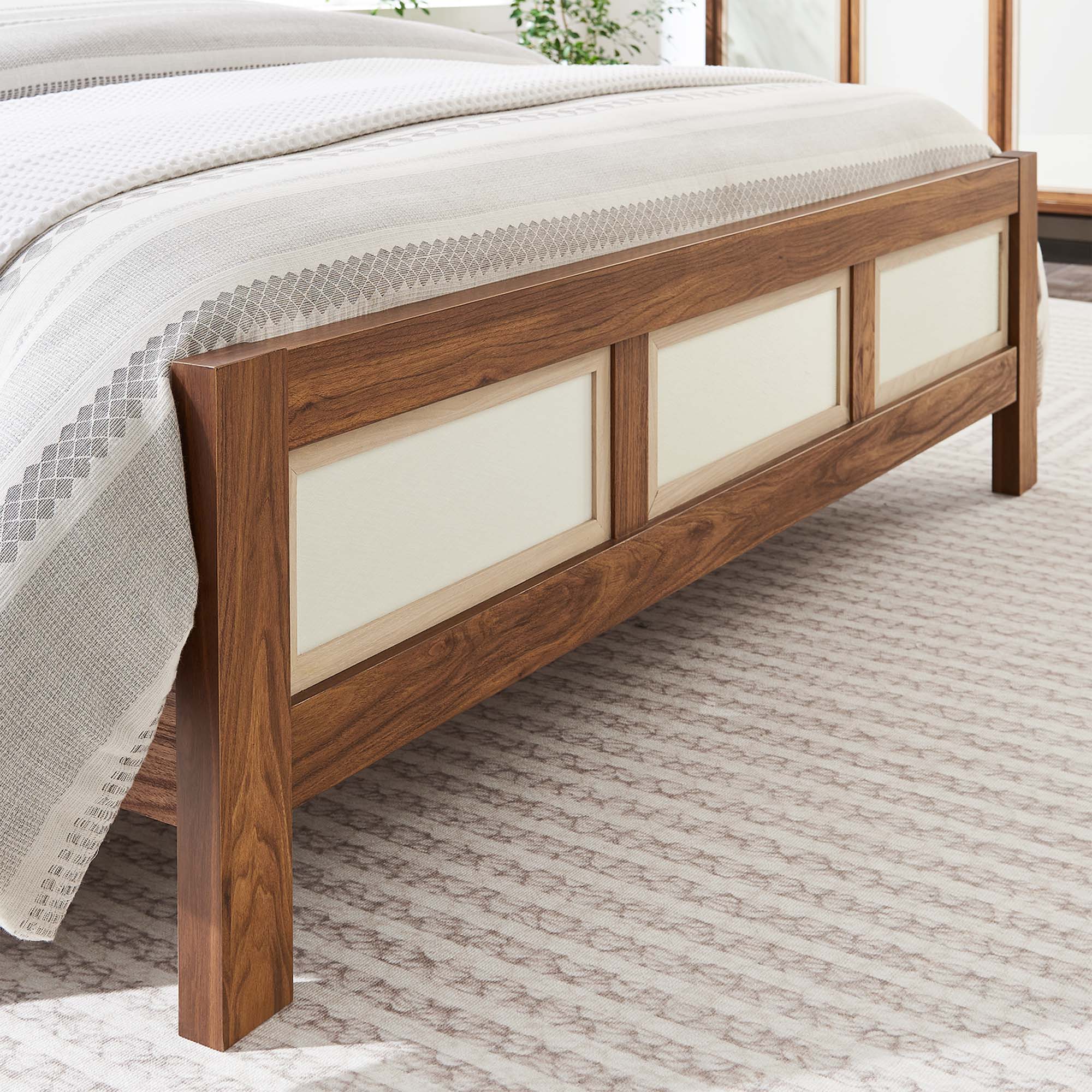 Modway Capri Wood Grain Queen Platform Bed