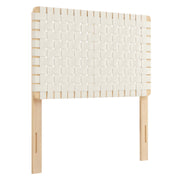 Modway Sparta Weave Vegan Leather Twin Headboard