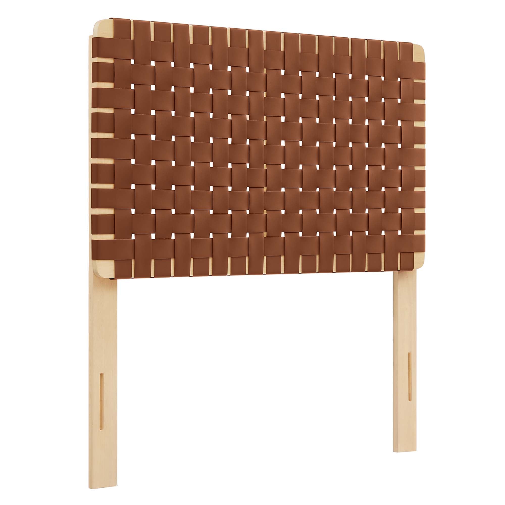 Modway Sparta Weave Vegan Leather Twin Headboard