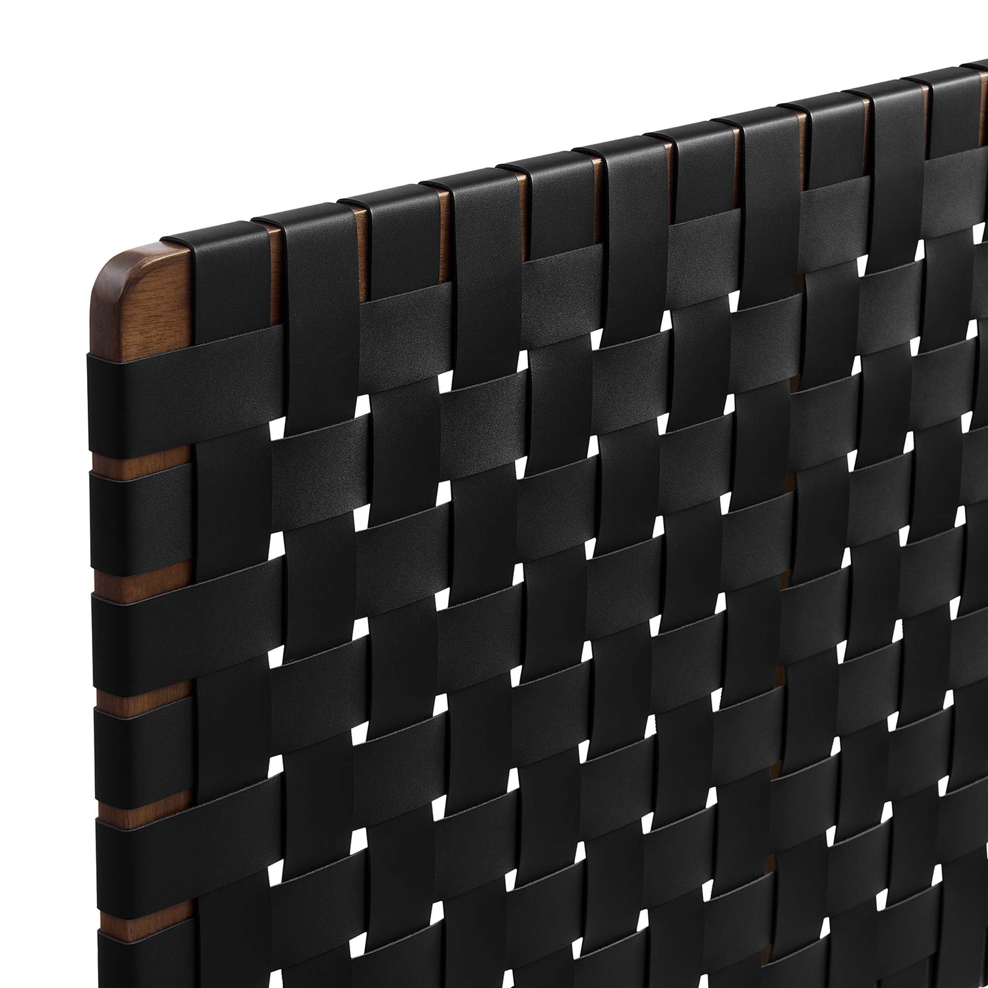 Modway Sparta Weave Vegan Leather Twin Headboard