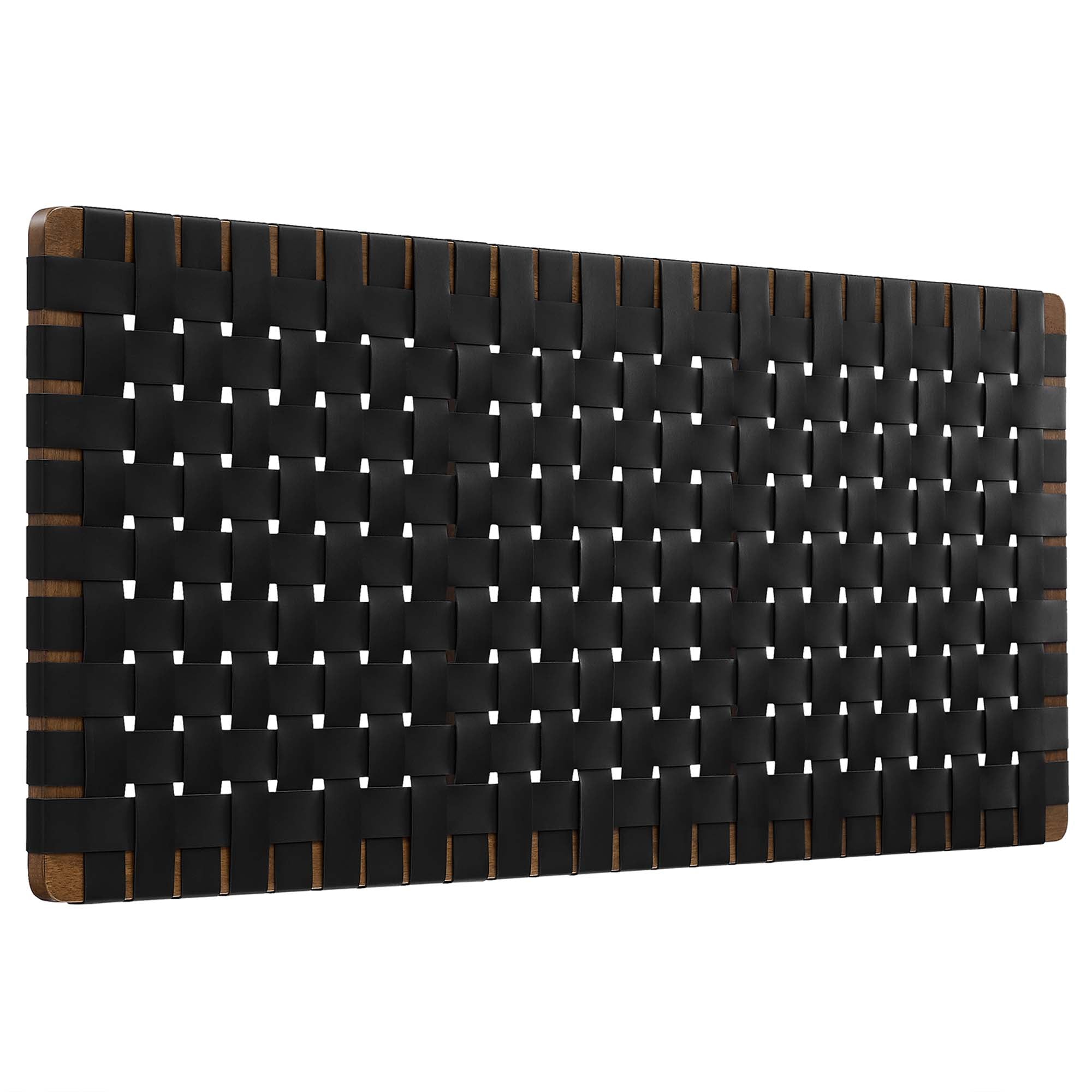 Modway Sparta Weave Vegan Leather Full Headboard