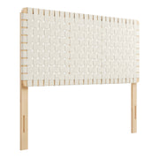 Modway Sparta Weave Vegan Leather Full Headboard
