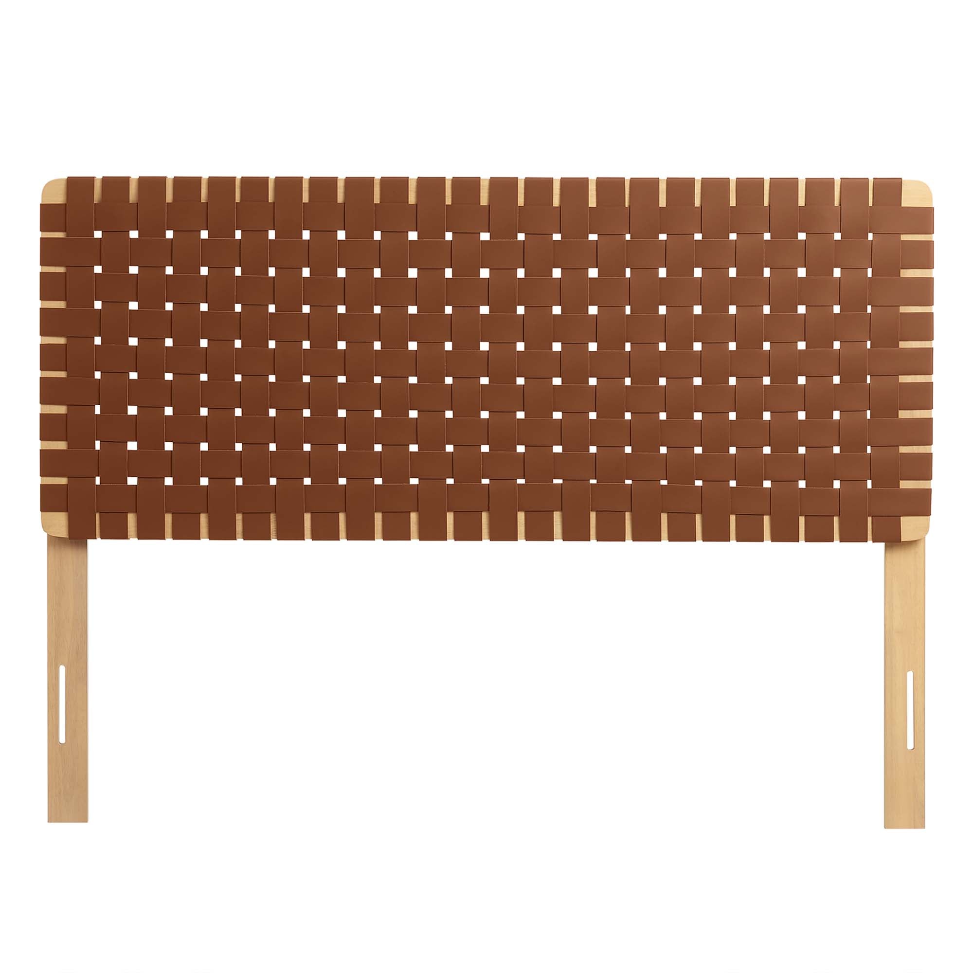 Modway Sparta Weave Vegan Leather Full Headboard