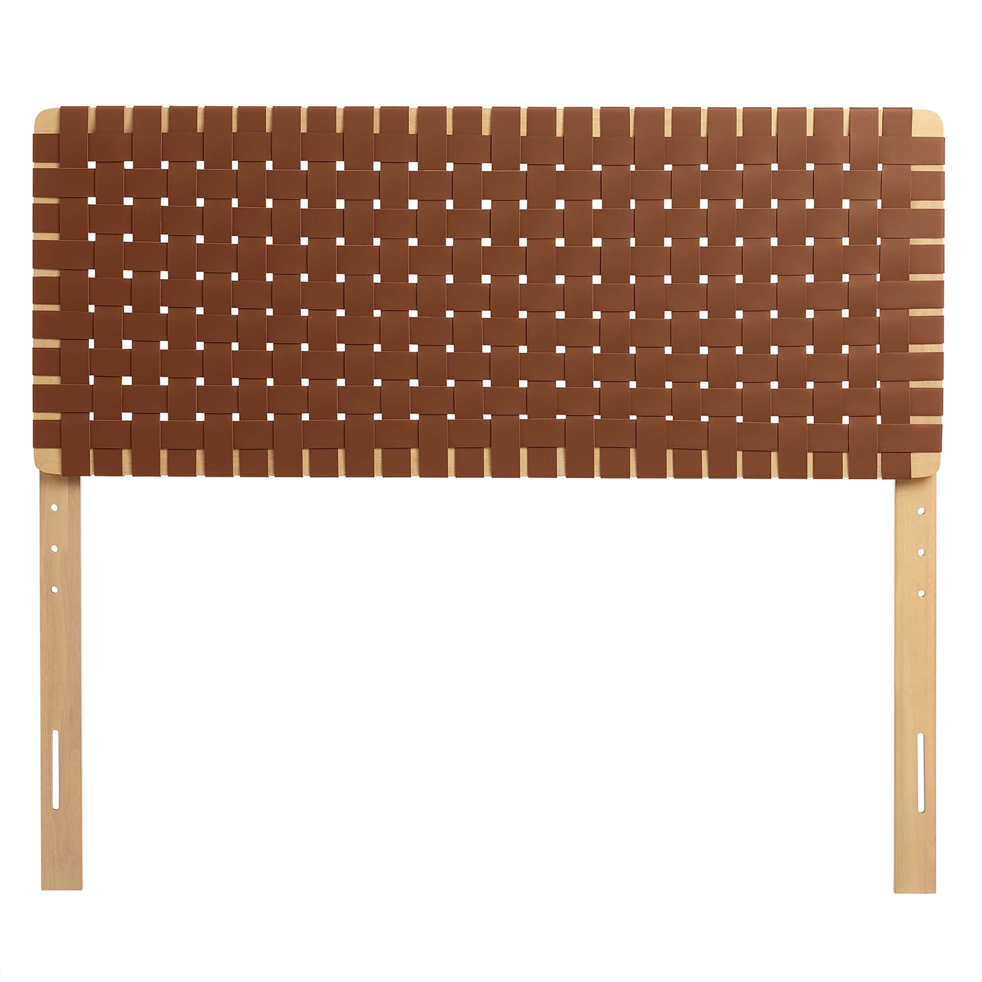 Modway Sparta Weave Vegan Leather Full Headboard