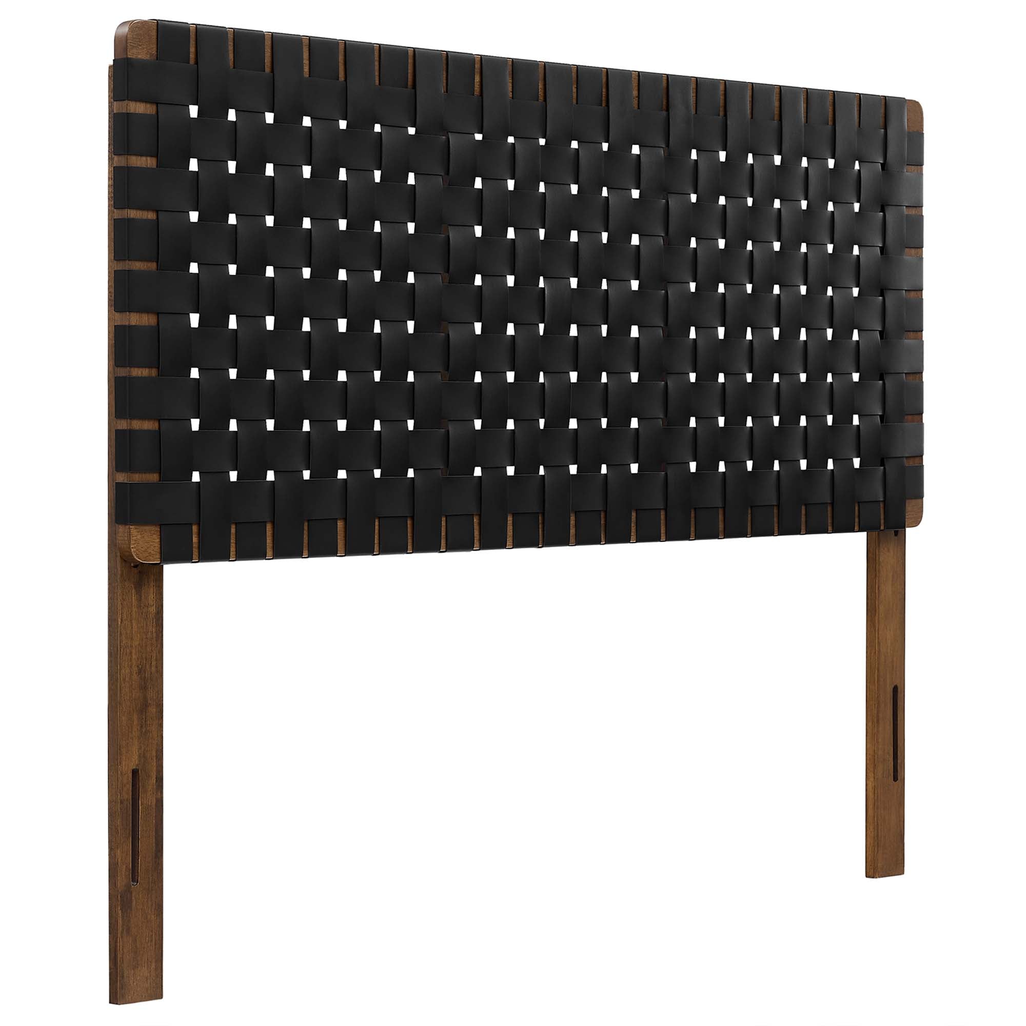 Modway Sparta Weave Vegan Leather Full Headboard