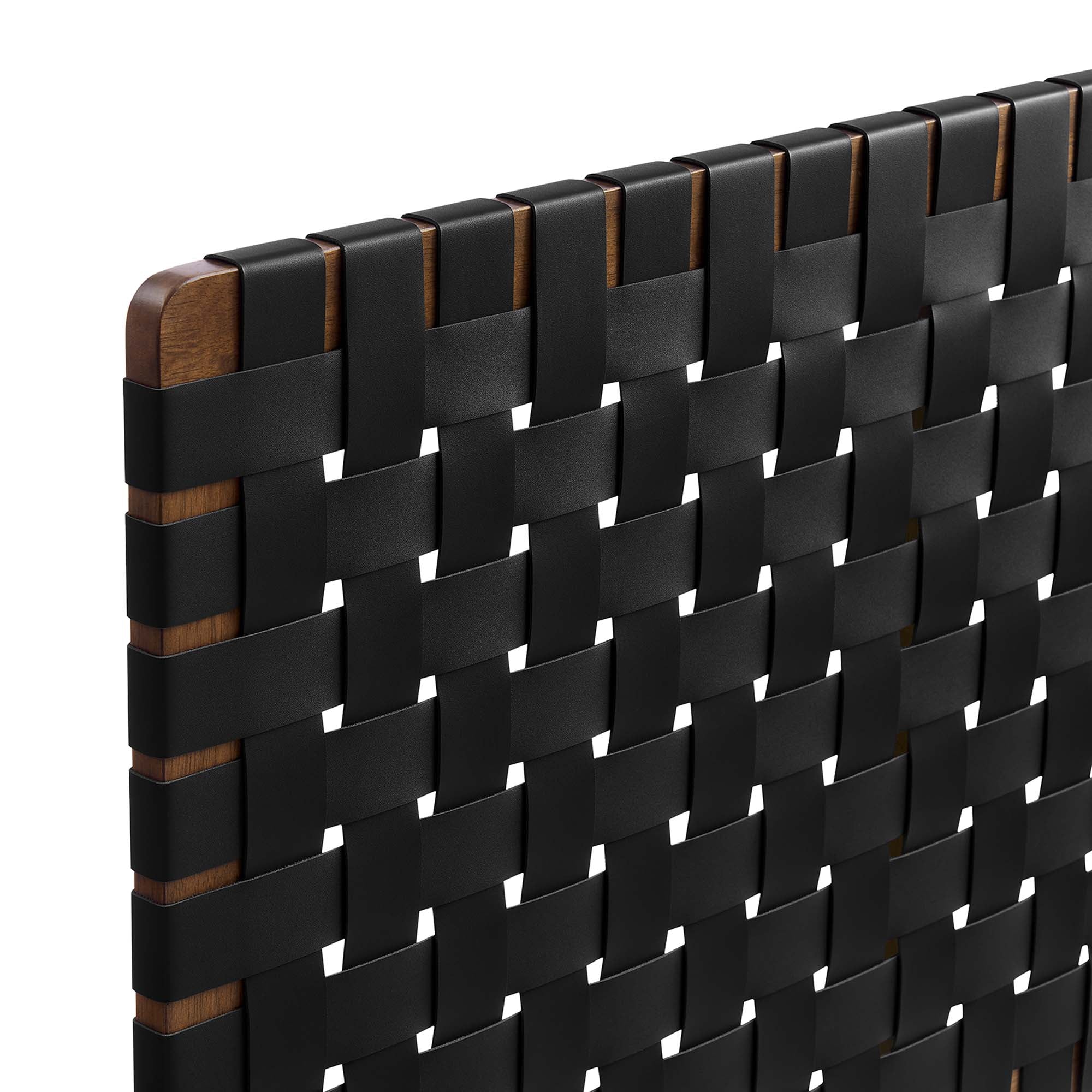 Modway Sparta Weave Vegan Leather Full Headboard