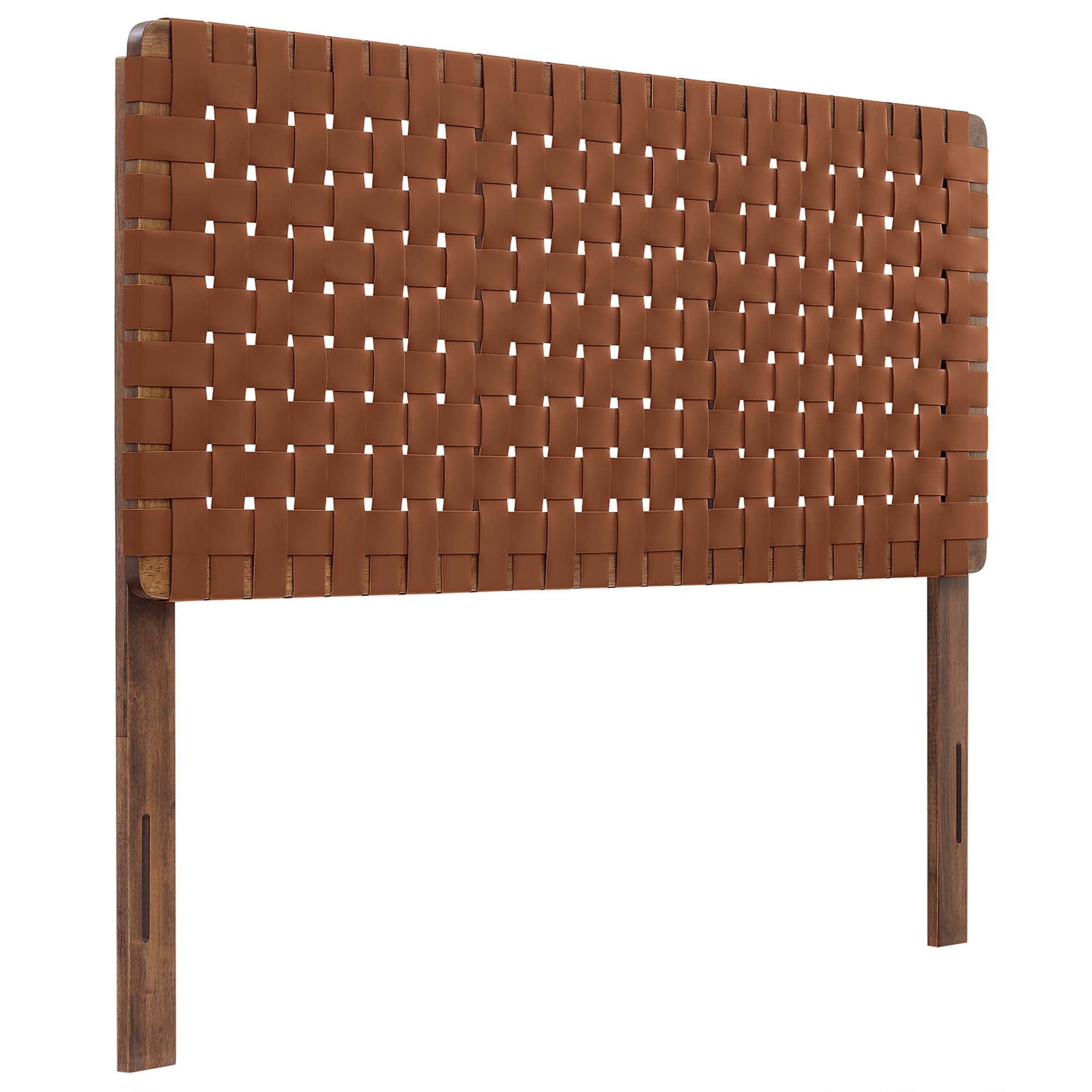 Modway Sparta Weave Vegan Leather Full Headboard
