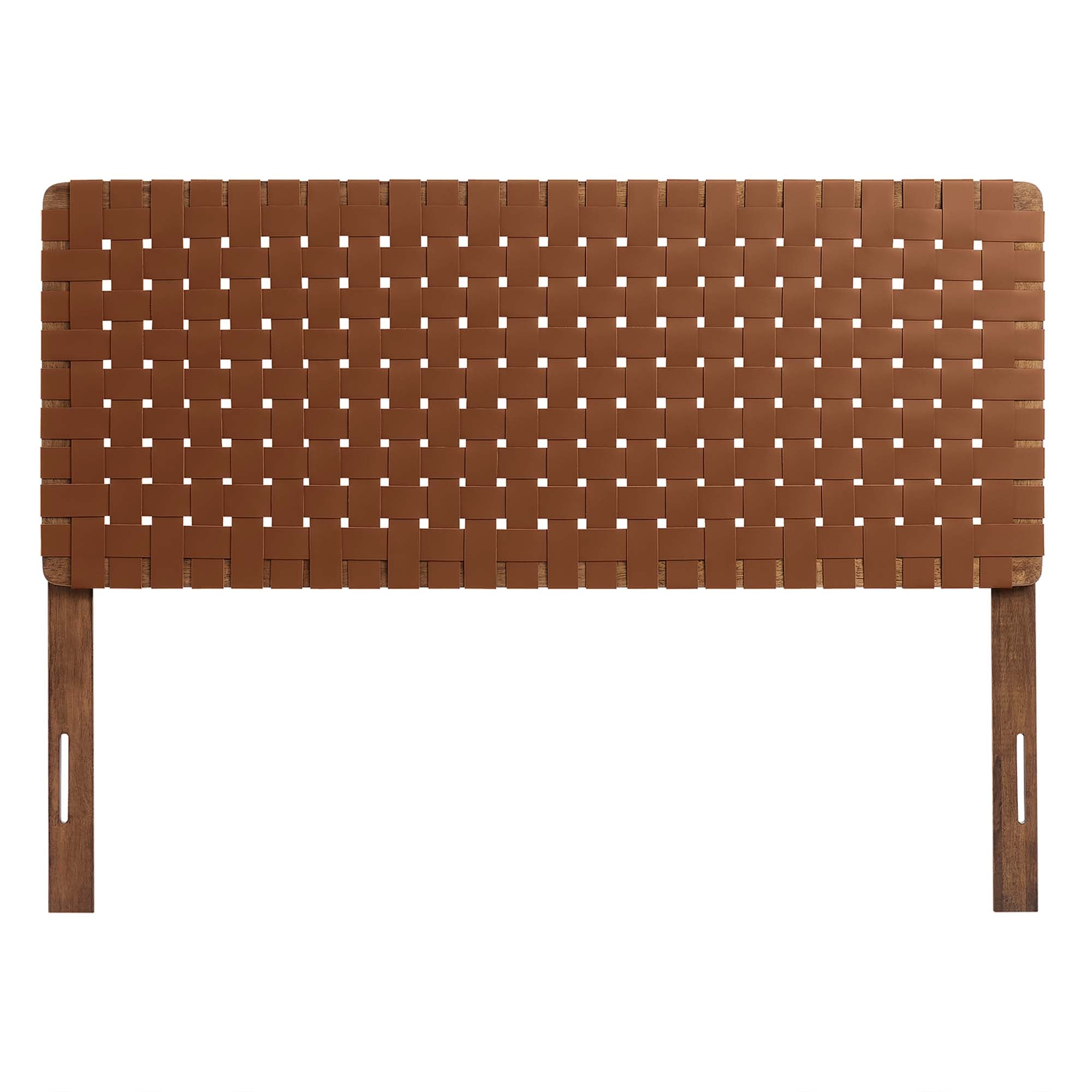 Modway Sparta Weave Vegan Leather Full Headboard