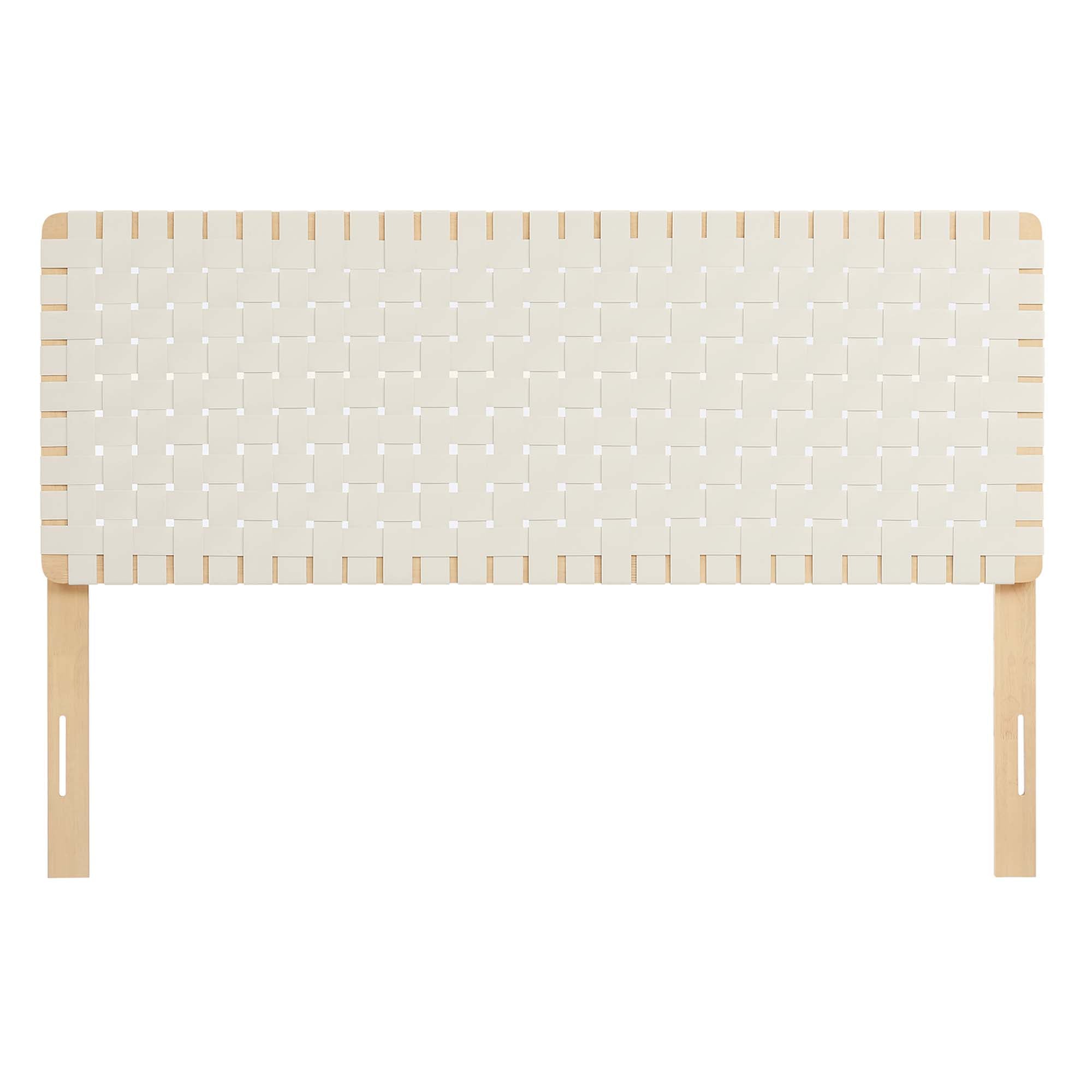 Modway Sparta Weave Vegan Leather Queen Headboard