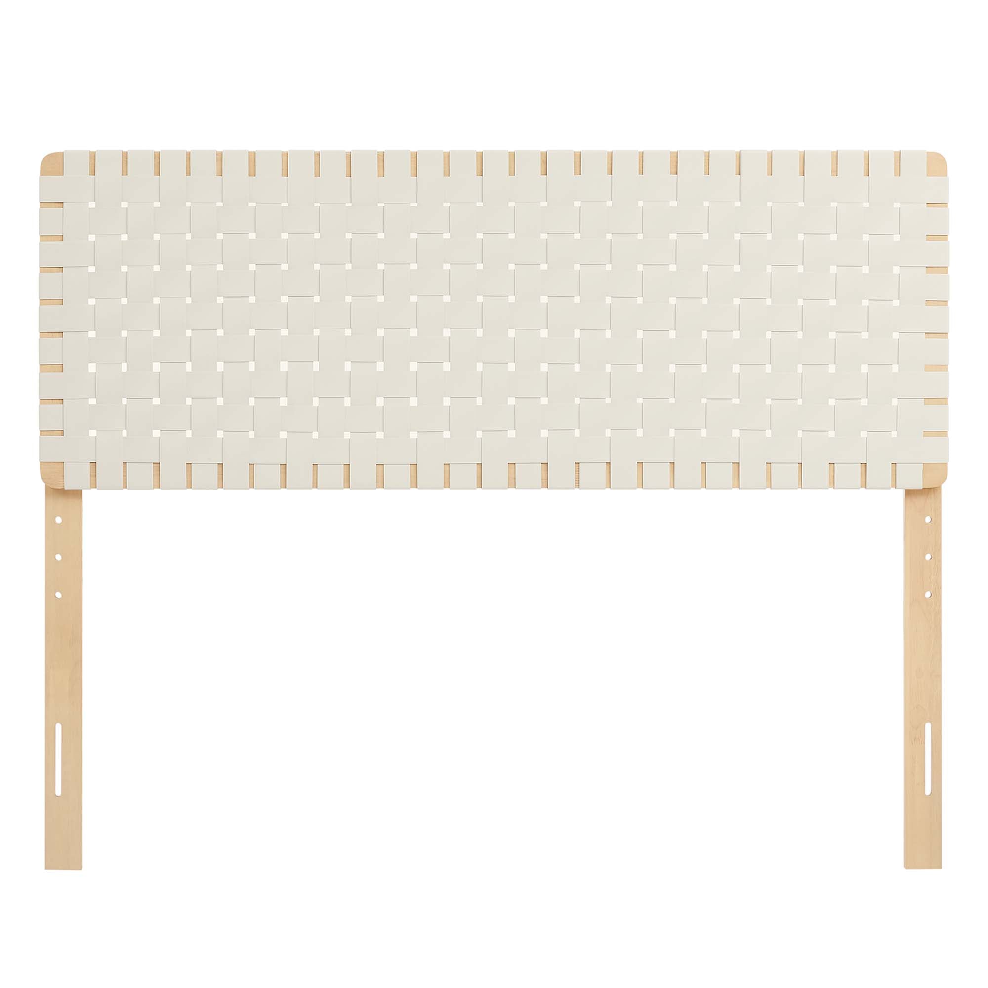 Modway Sparta Weave Vegan Leather Queen Headboard
