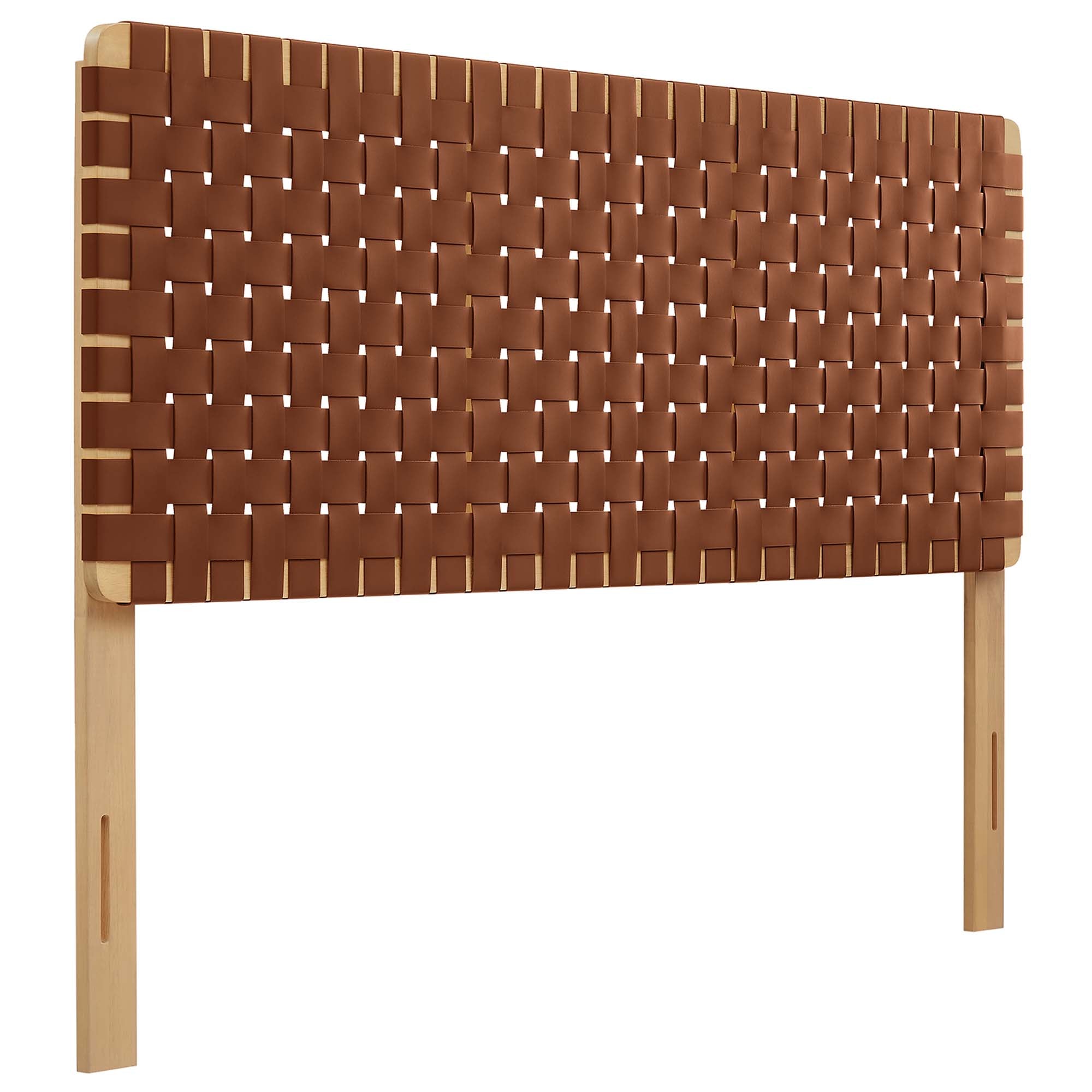 Modway Sparta Weave Vegan Leather Queen Headboard