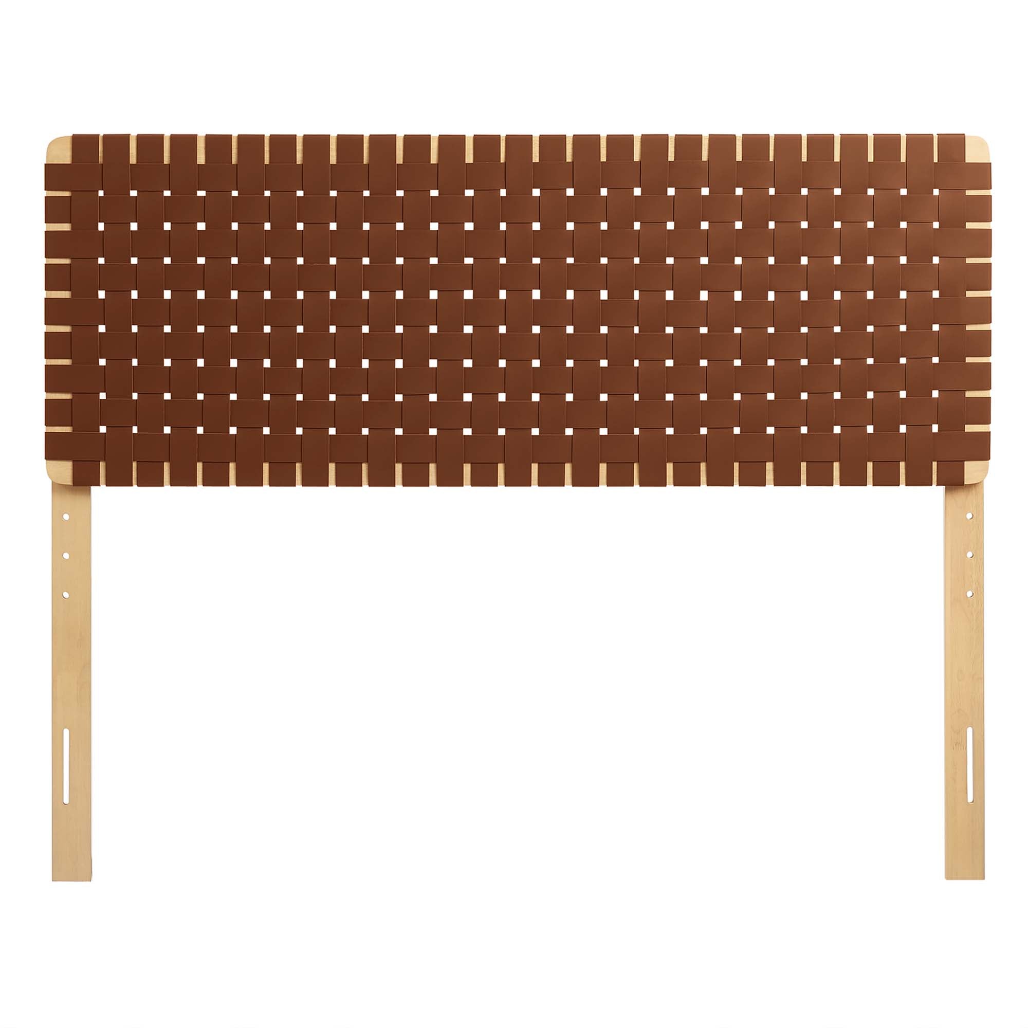 Modway Sparta Weave Vegan Leather Queen Headboard