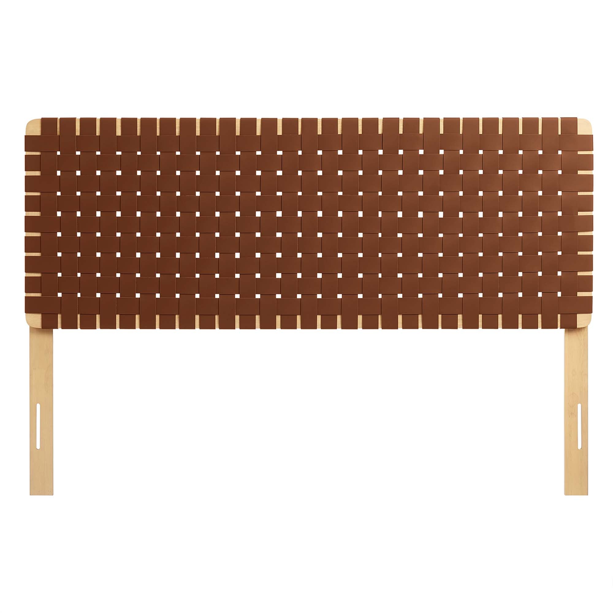 Modway Sparta Weave Vegan Leather Queen Headboard