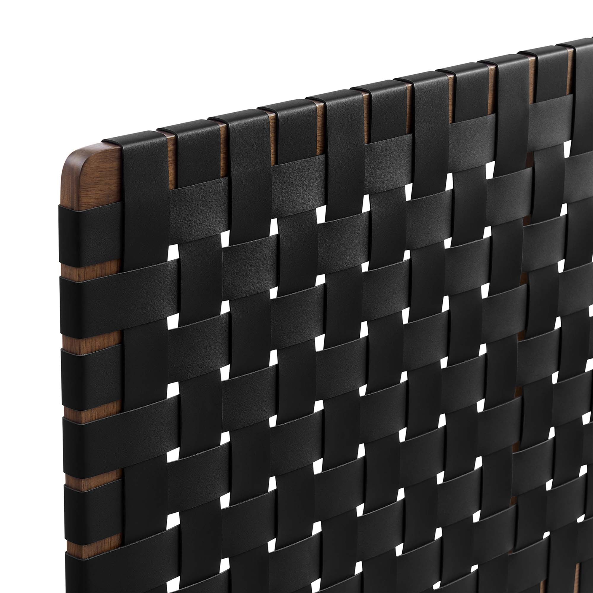 Modway Sparta Weave Vegan Leather Queen Headboard