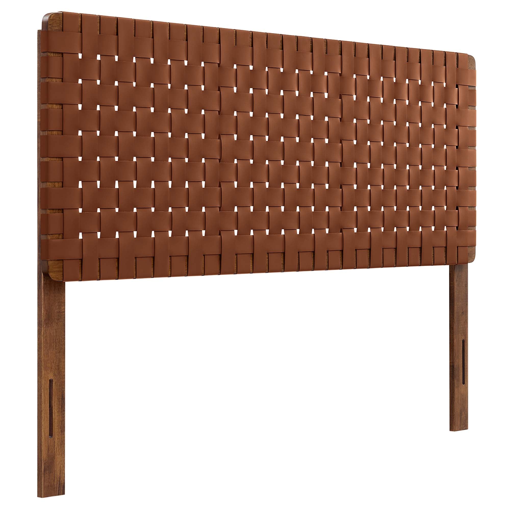 Modway Sparta Weave Vegan Leather Queen Headboard