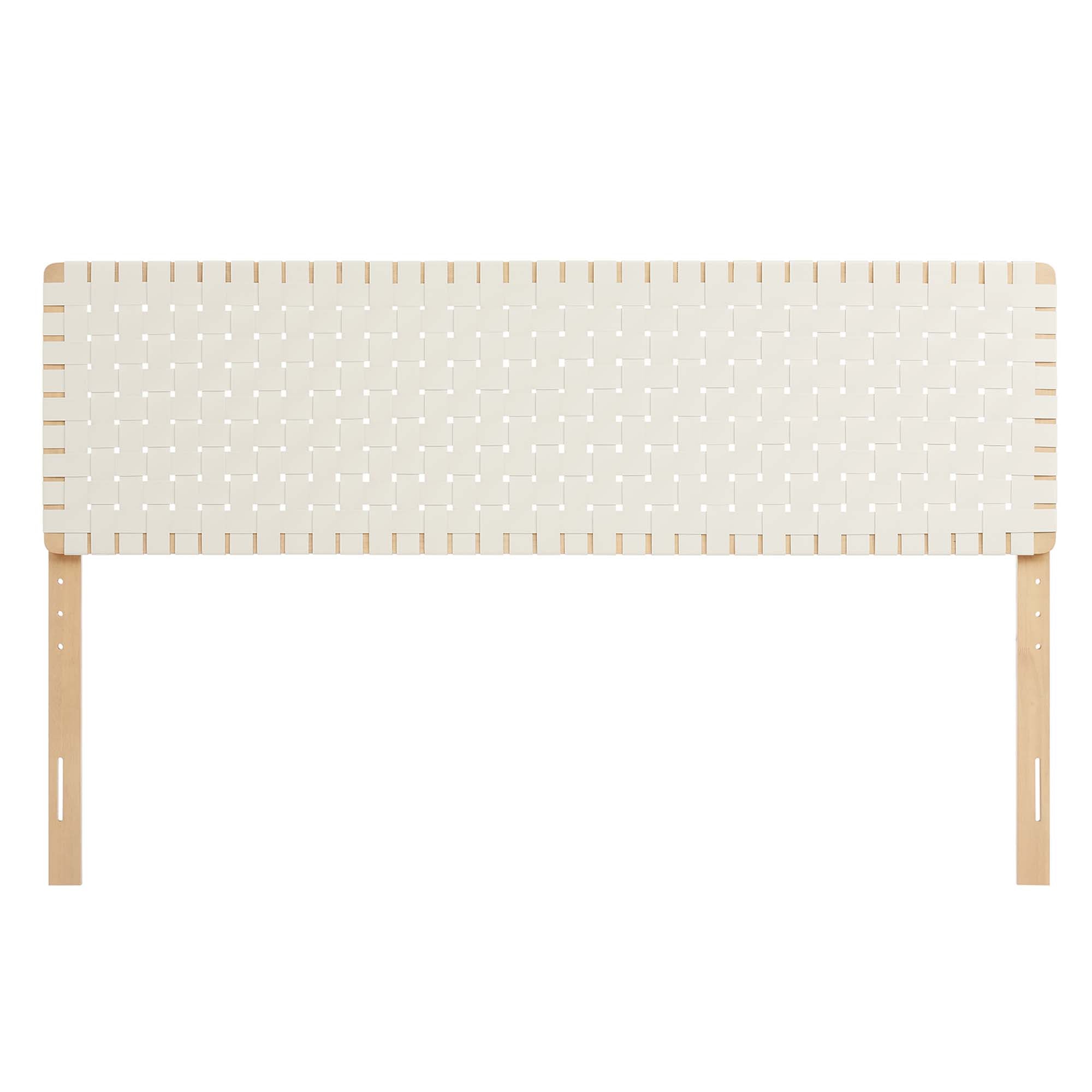 Modway Sparta Weave Vegan Leather King Headboard