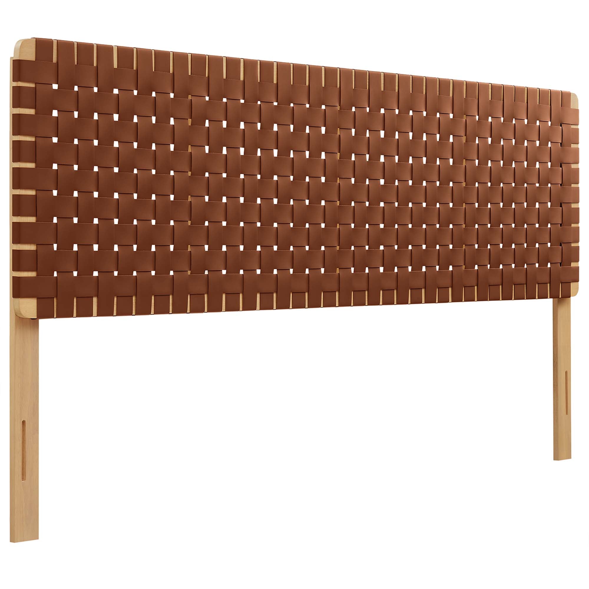 Modway Sparta Weave Vegan Leather King Headboard