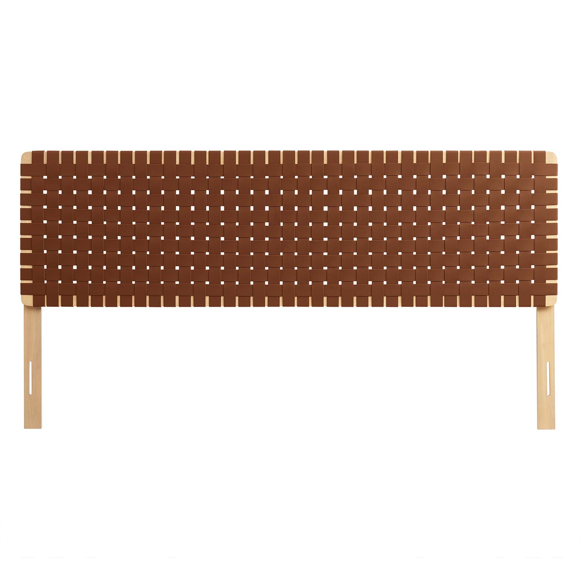 Modway Sparta Weave Vegan Leather King Headboard