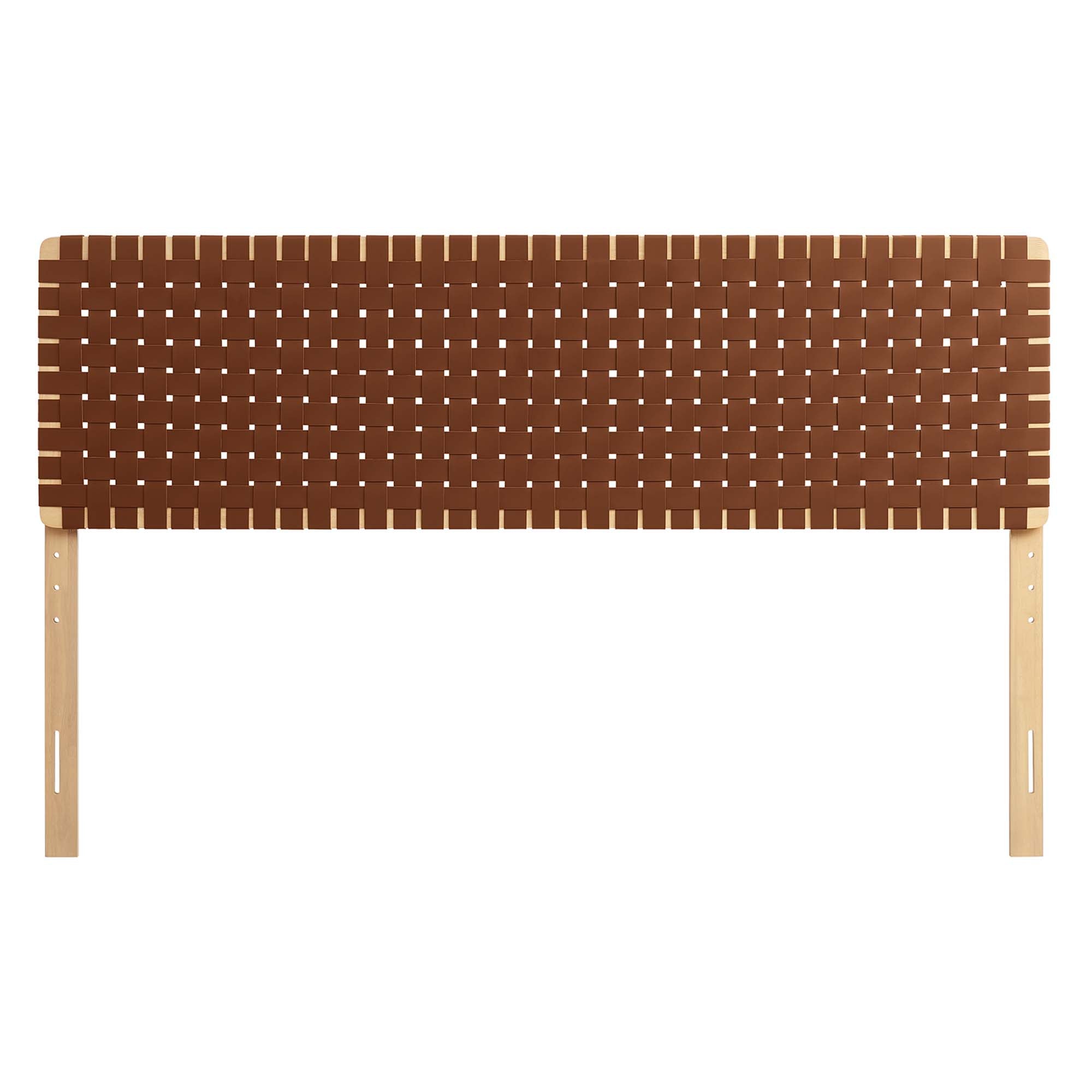 Modway Sparta Weave Vegan Leather King Headboard