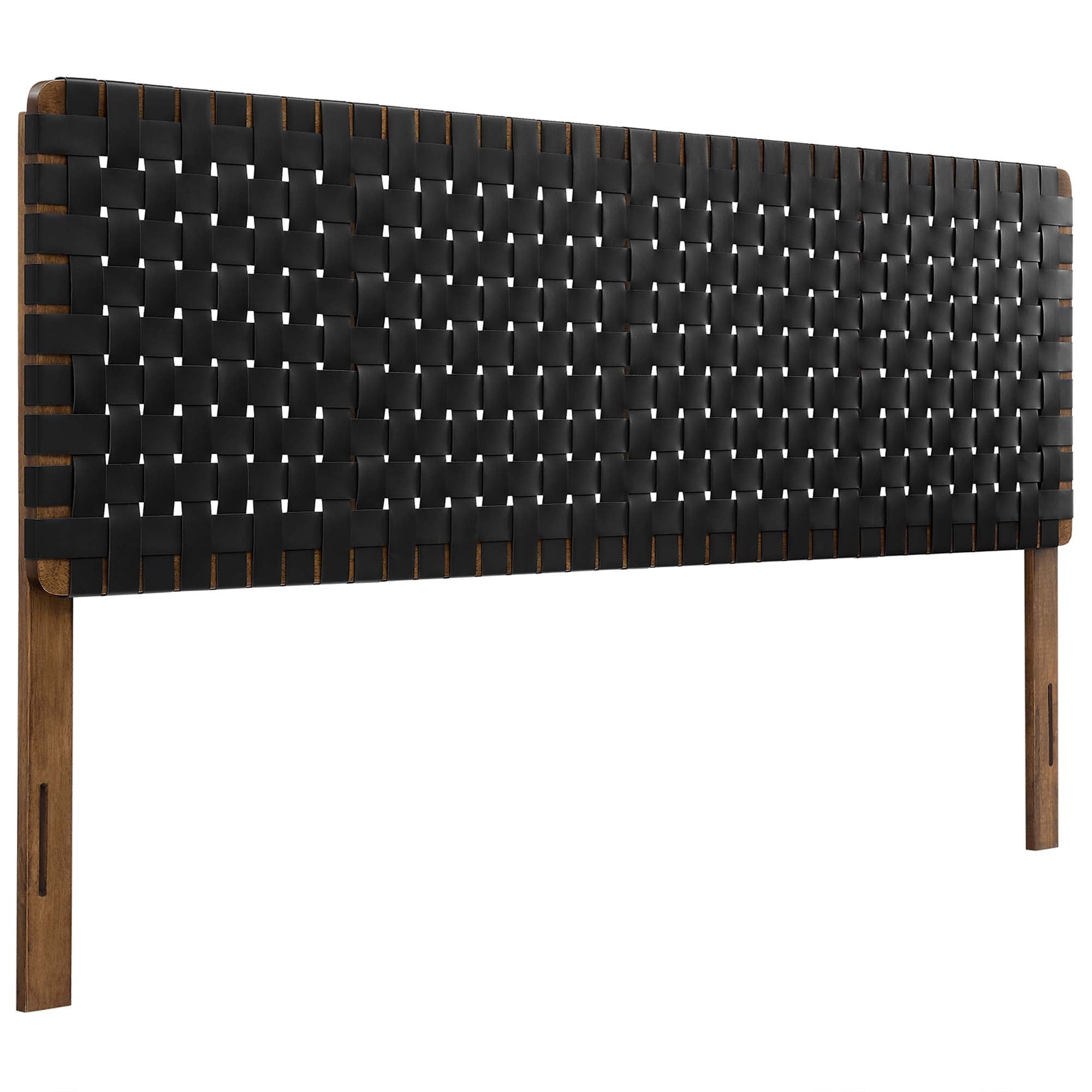 Modway Sparta Weave Vegan Leather King Headboard