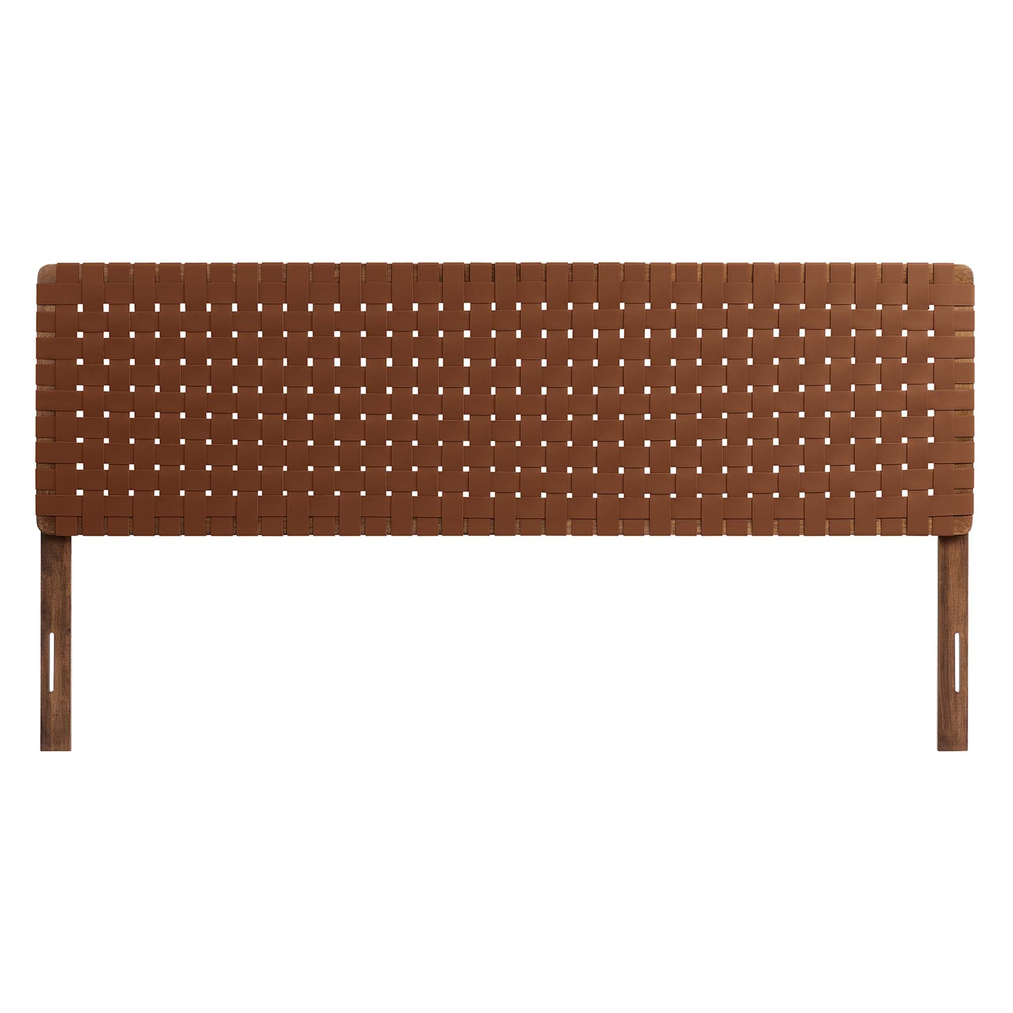 Modway Sparta Weave Vegan Leather King Headboard