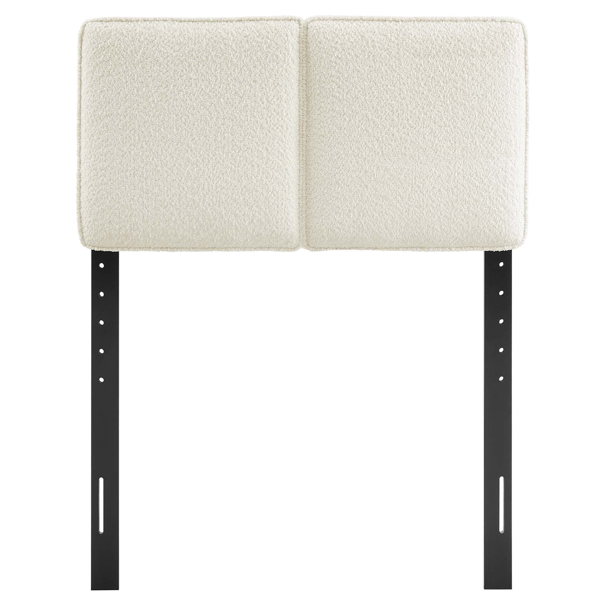Modway Lindee Boucle Fabric Twin Headboard