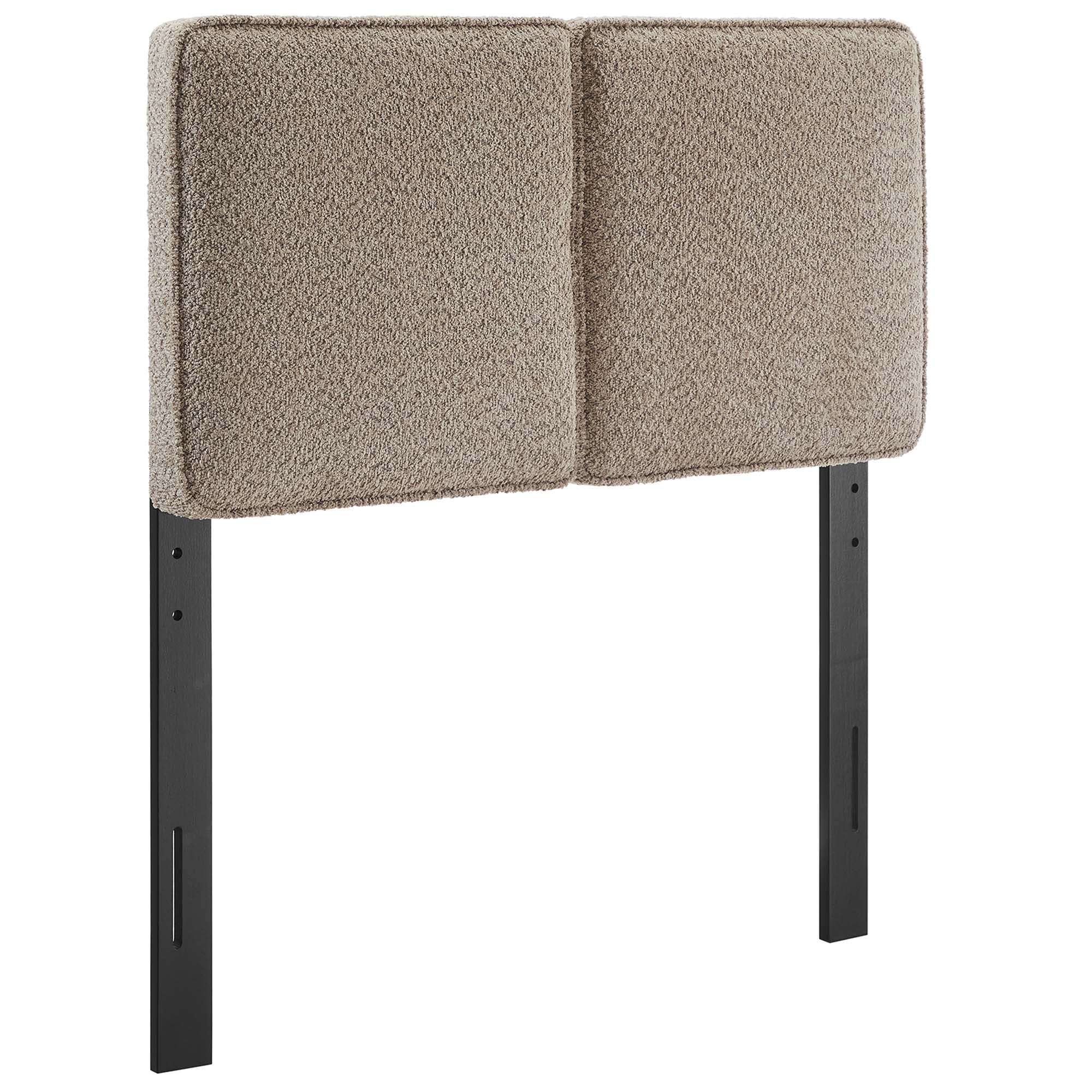 Modway Lindee Boucle Fabric Twin Headboard