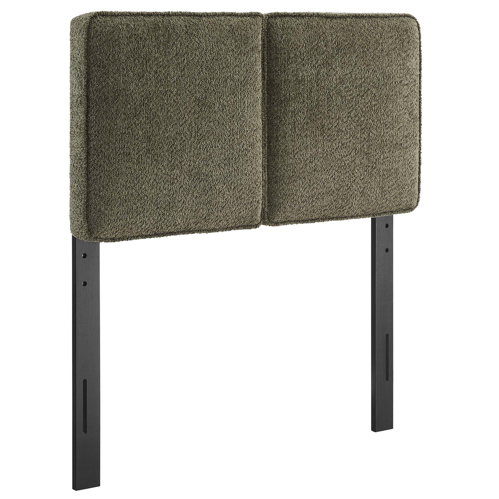 Modway Lindee Boucle Fabric Twin Headboard