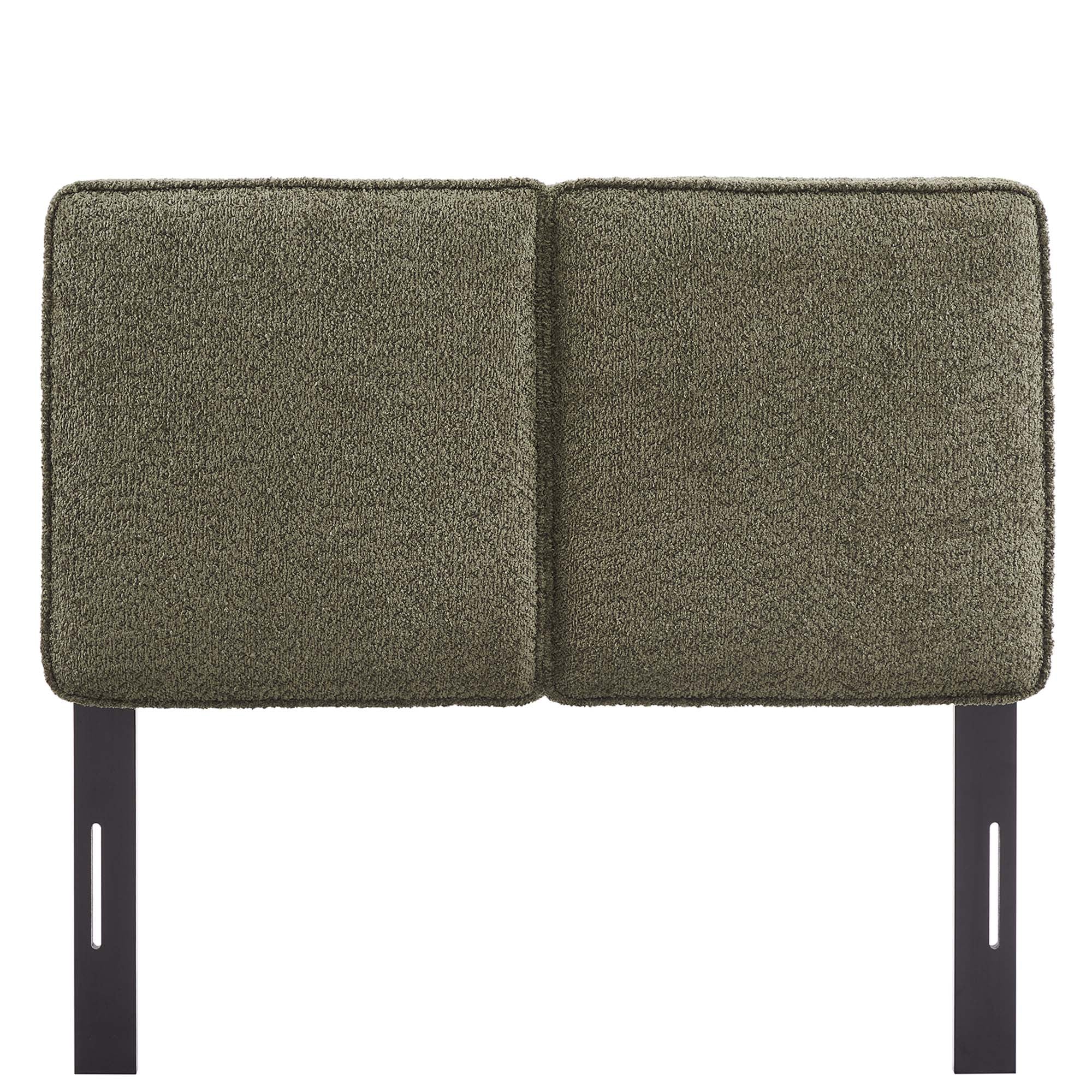 Modway Lindee Boucle Fabric Twin Headboard