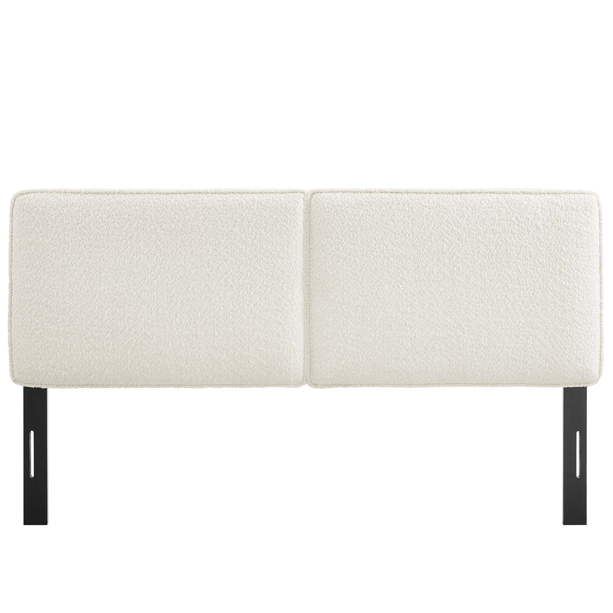 Modway Lindee Boucle Fabric King Headboard