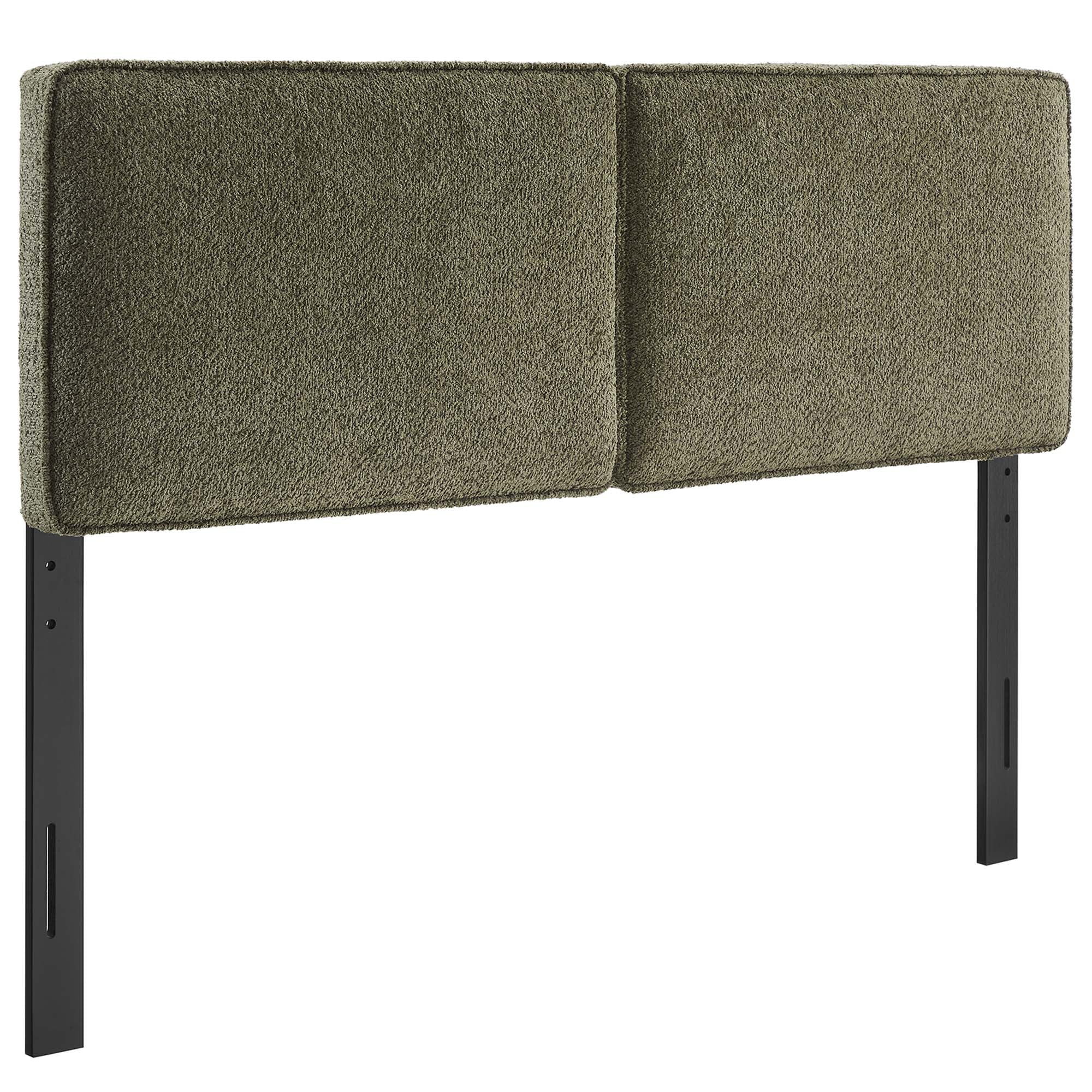 Modway Lindee Boucle Fabric King Headboard