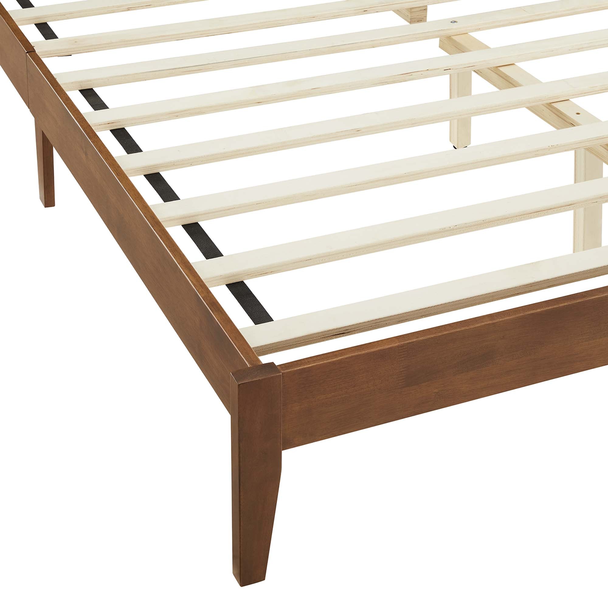Modway Sirocco Rattan and Wood Queen Platform Bed