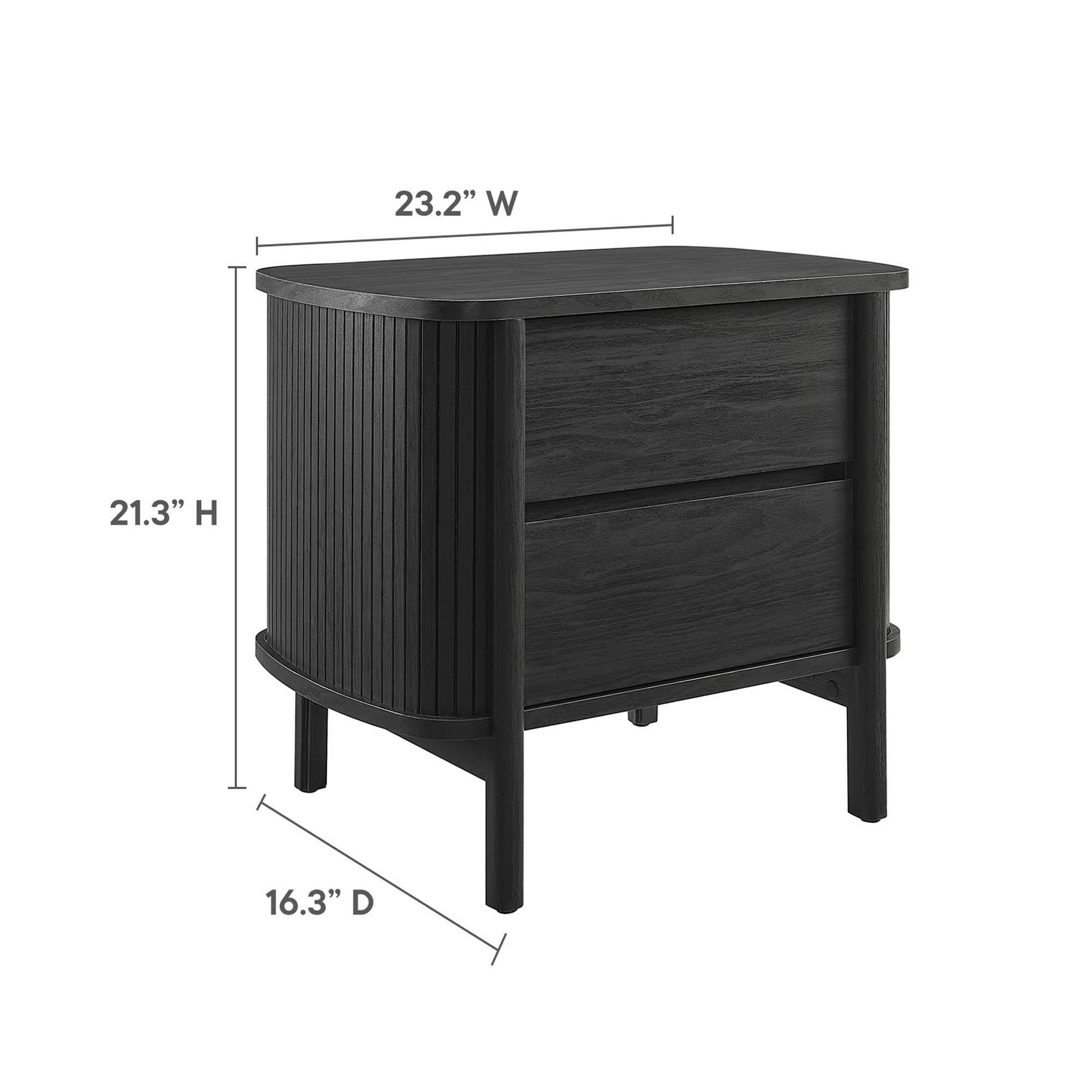 Modway Cadence 2-Drawer Nightstand