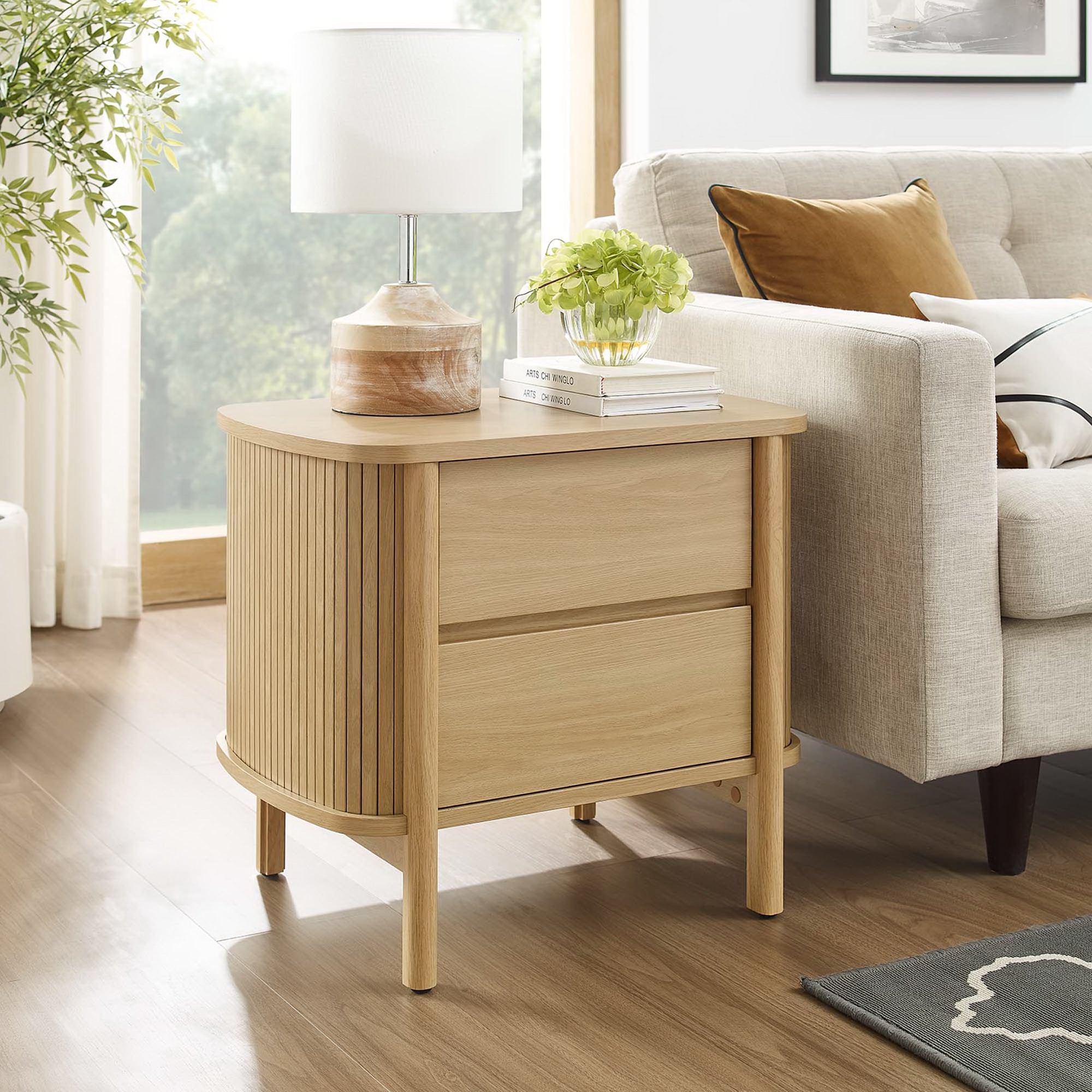 Modway Cadence 2-Drawer Nightstand
