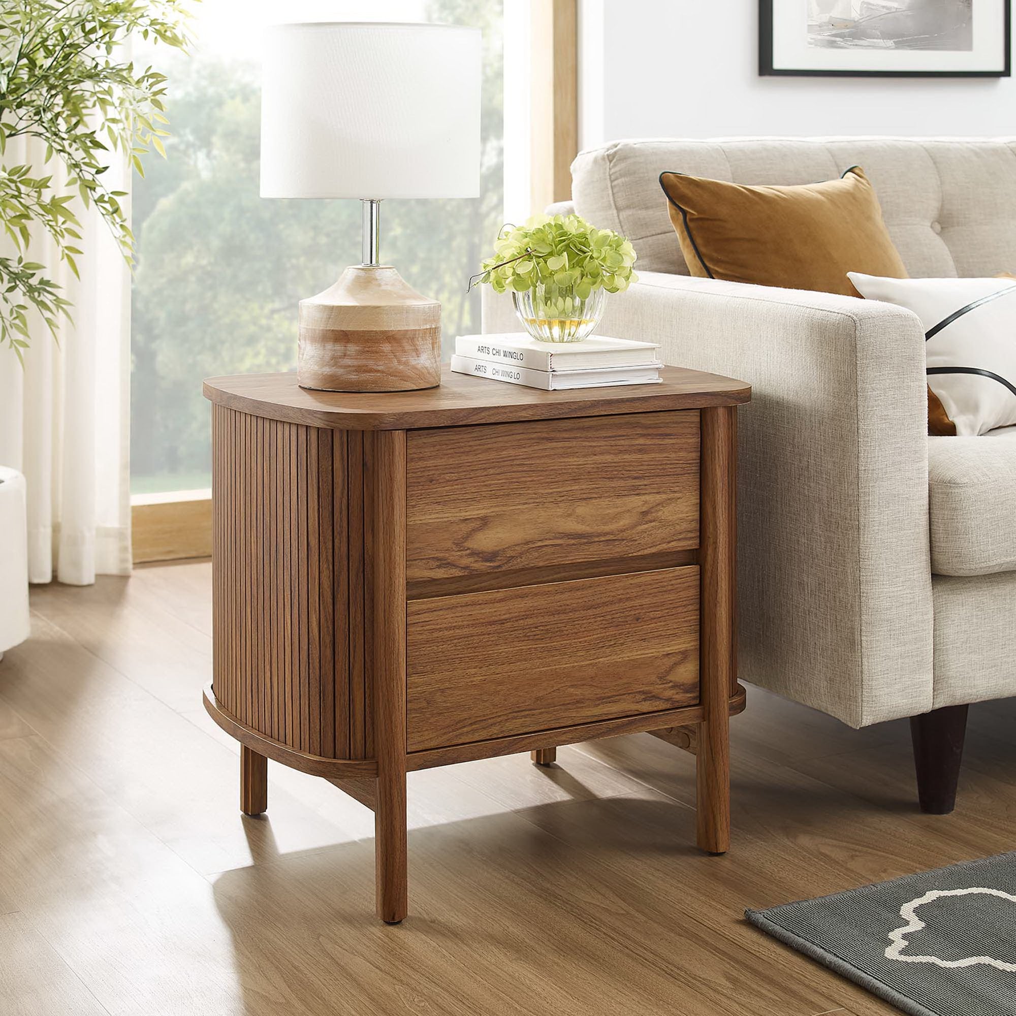 Modway Cadence 2-Drawer Nightstand